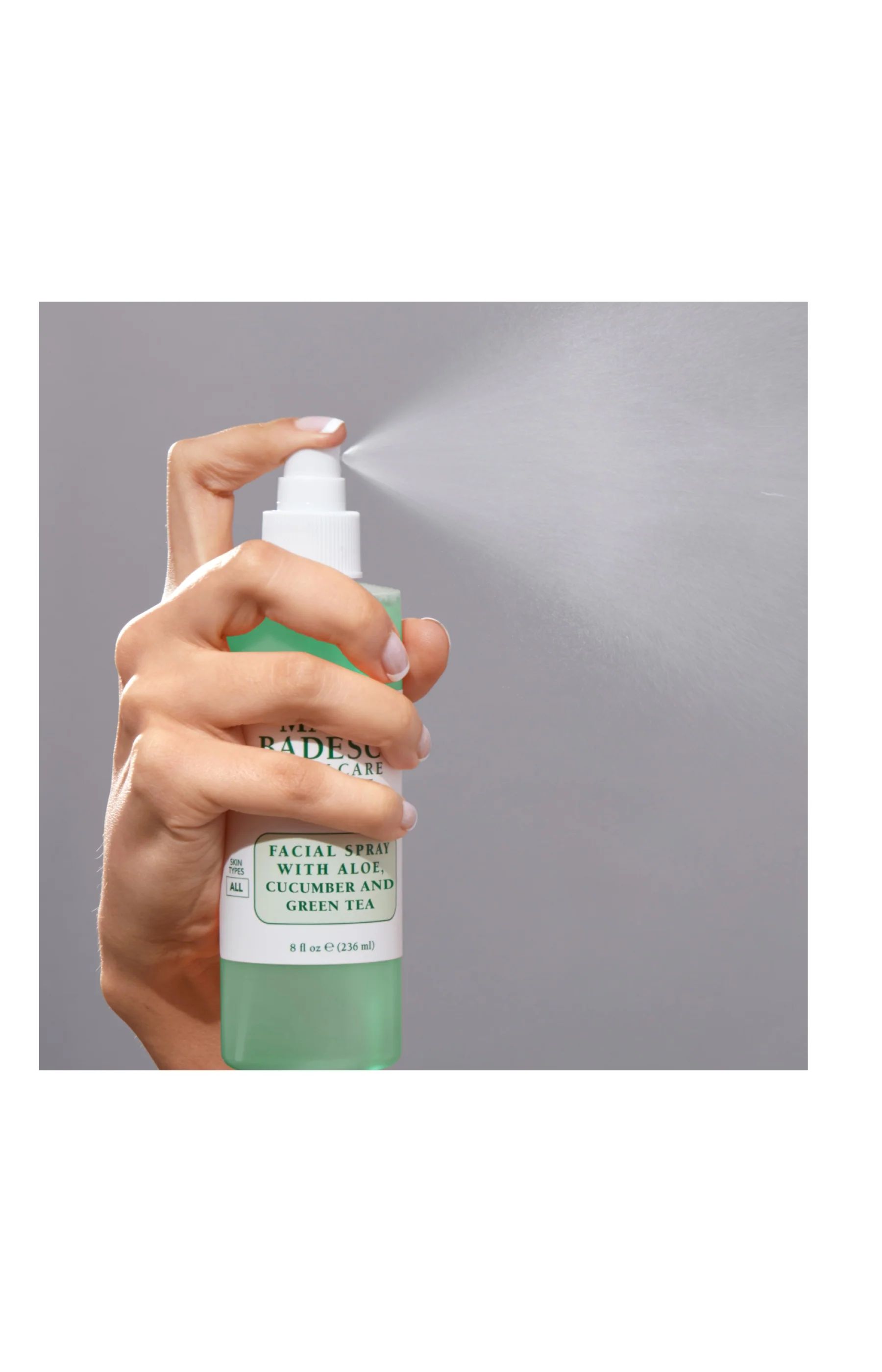 Brume hydratante & revitalisante - Aloe vera & concombre - 236 ml - Image 2