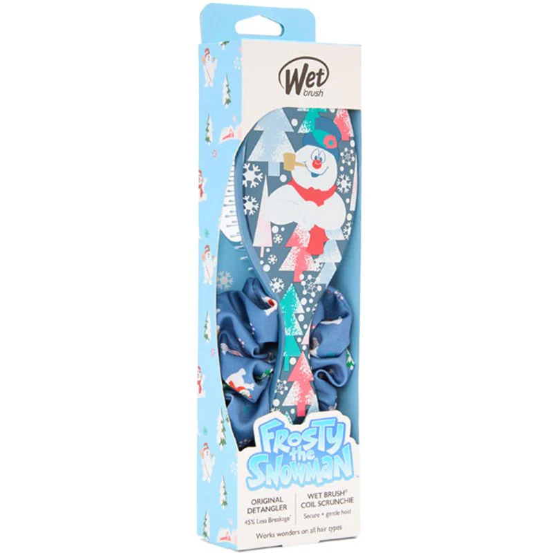 Coffret de Noël - Brosse à cheveux démêlante & chouchou - Image 2
