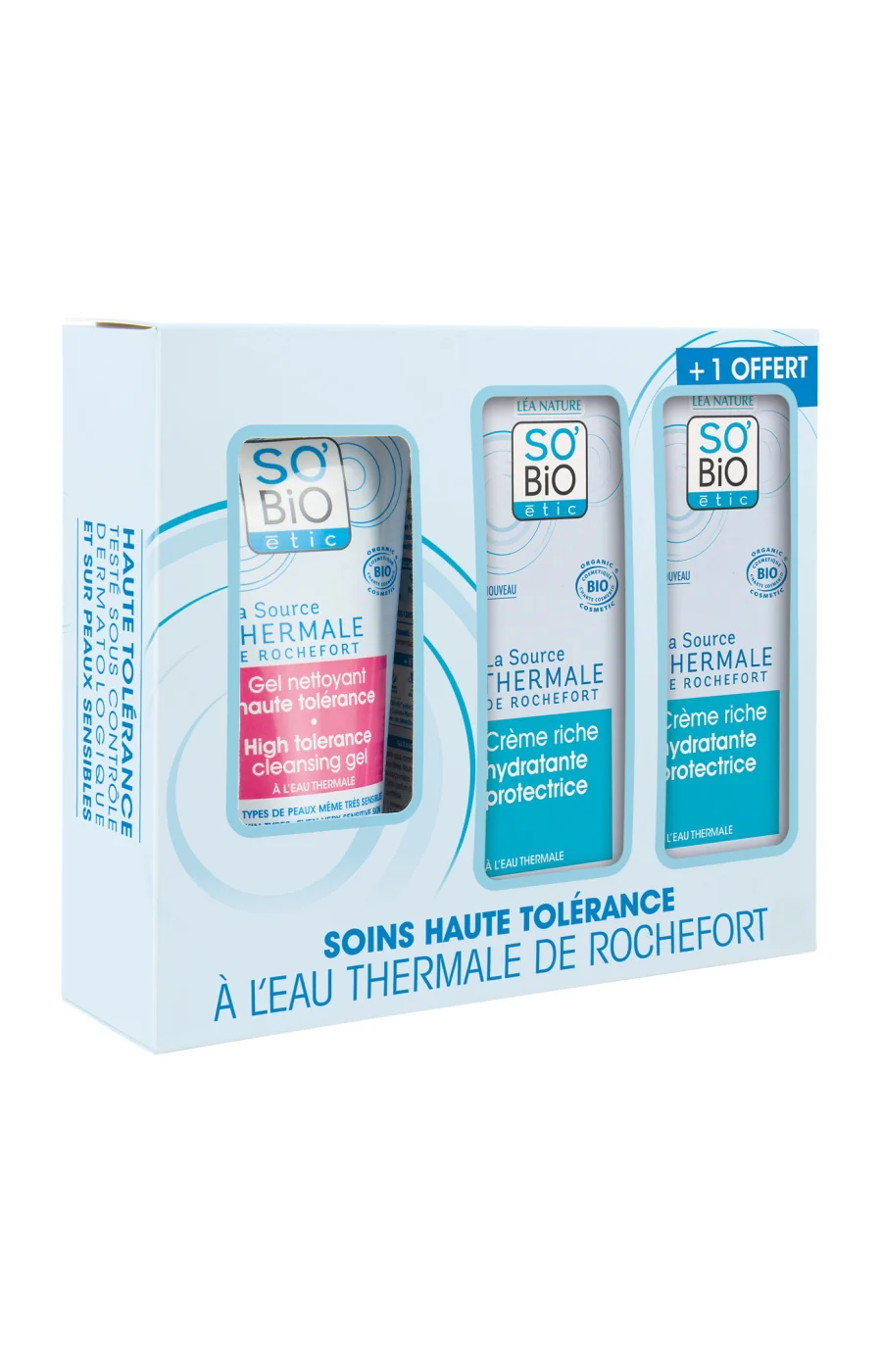 Coffret hydratation bio - Eau thermale- Visage - 2 produits + 1 offert - Image 2