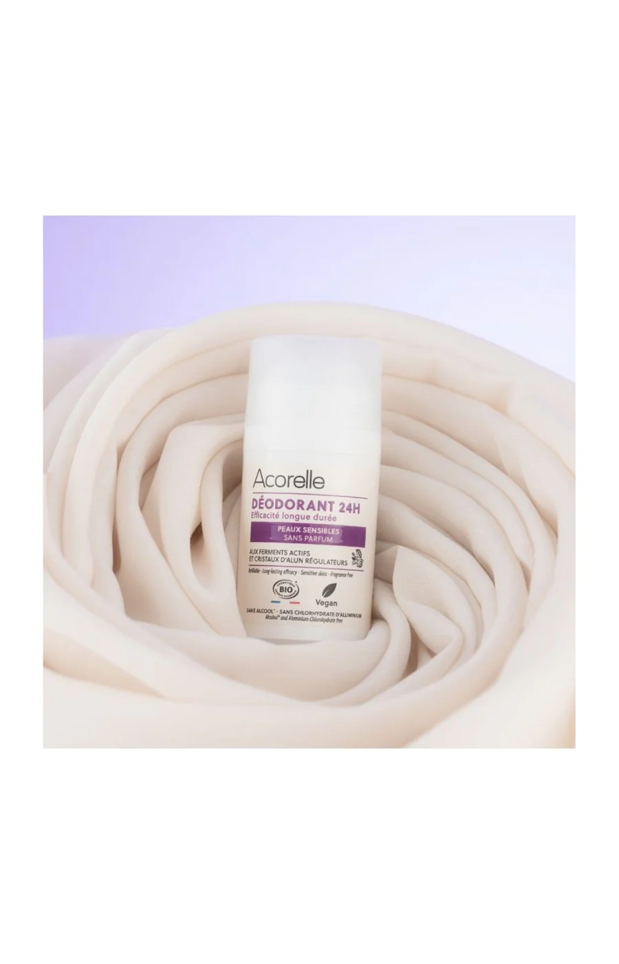 Déodorant roll-on bio - Peaux sensibles - 50 ml - Image 2
