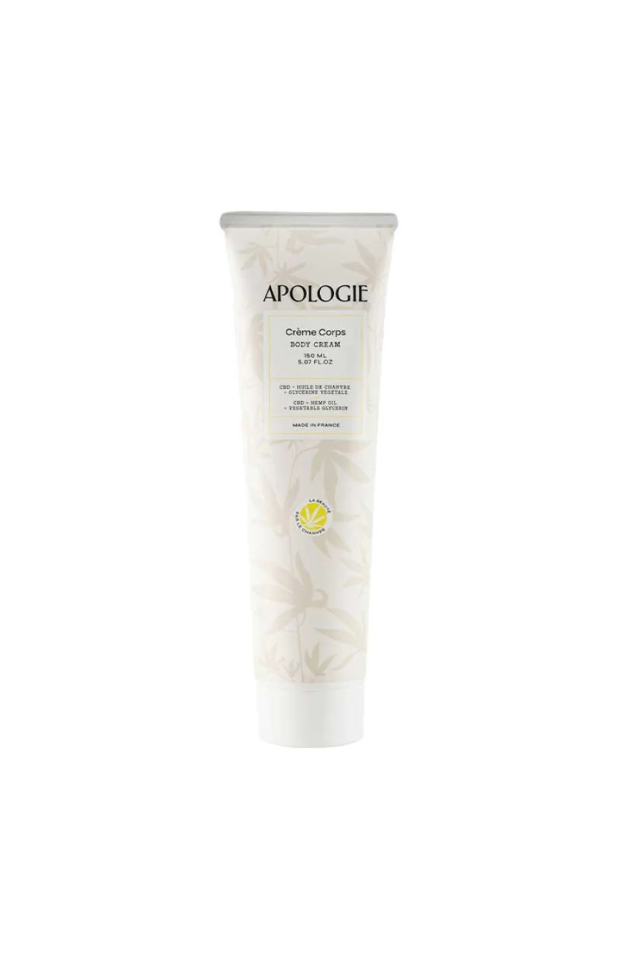 Crème corporelle hydratante - Glycérine végétale, CBD & huile de chanvre - Visage - 150 ml