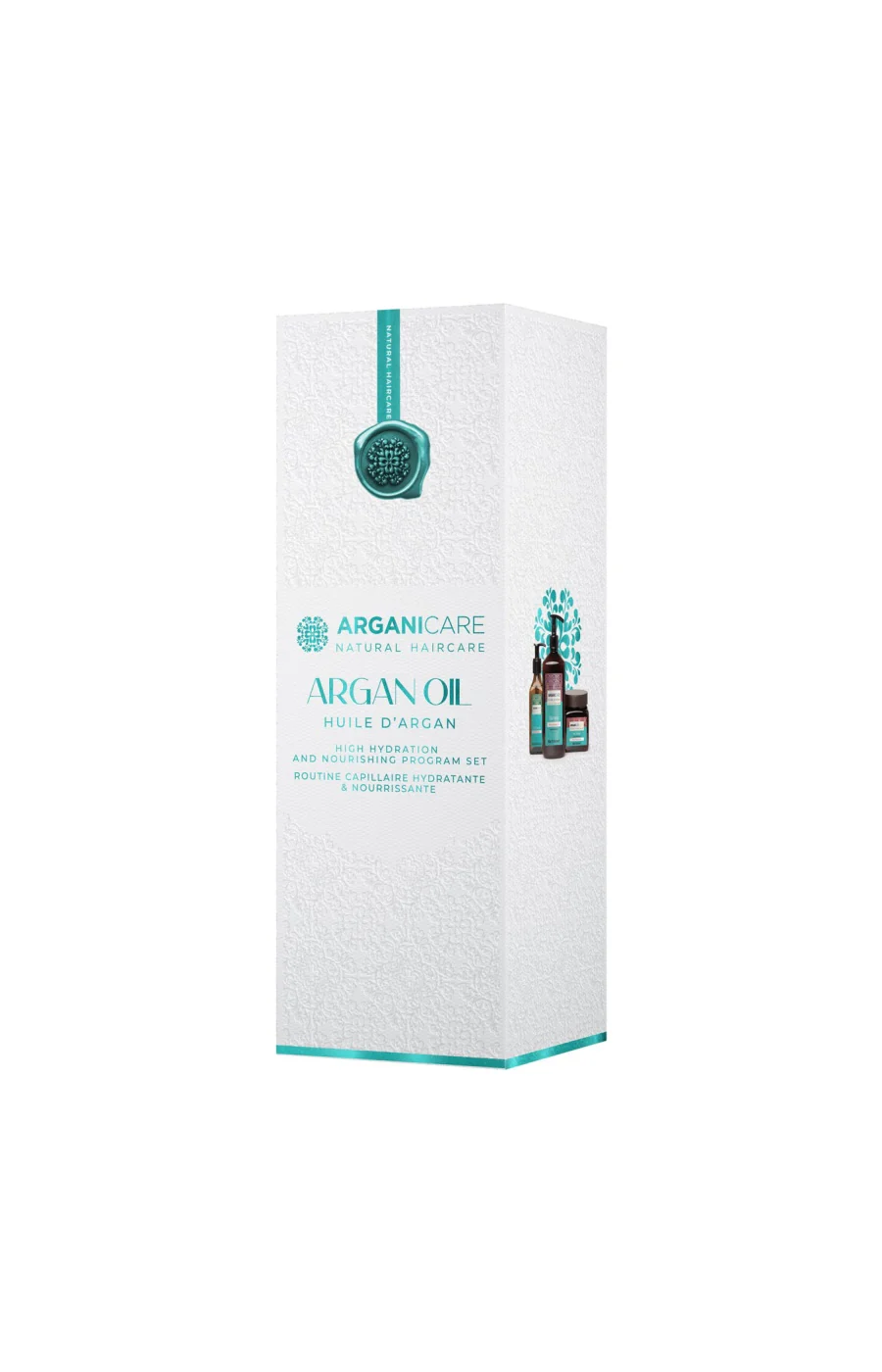 Coffret ultra-nourrissant - Argan & karité - Cheveux bouclés - 3 produits - Image 3