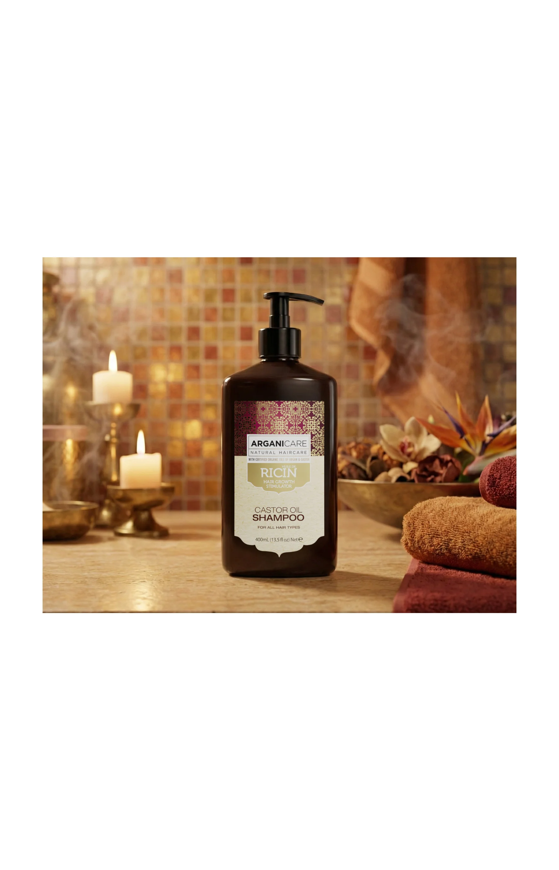 Shampoing accélérateur de pousse - Huile de ricin bio - Image 3