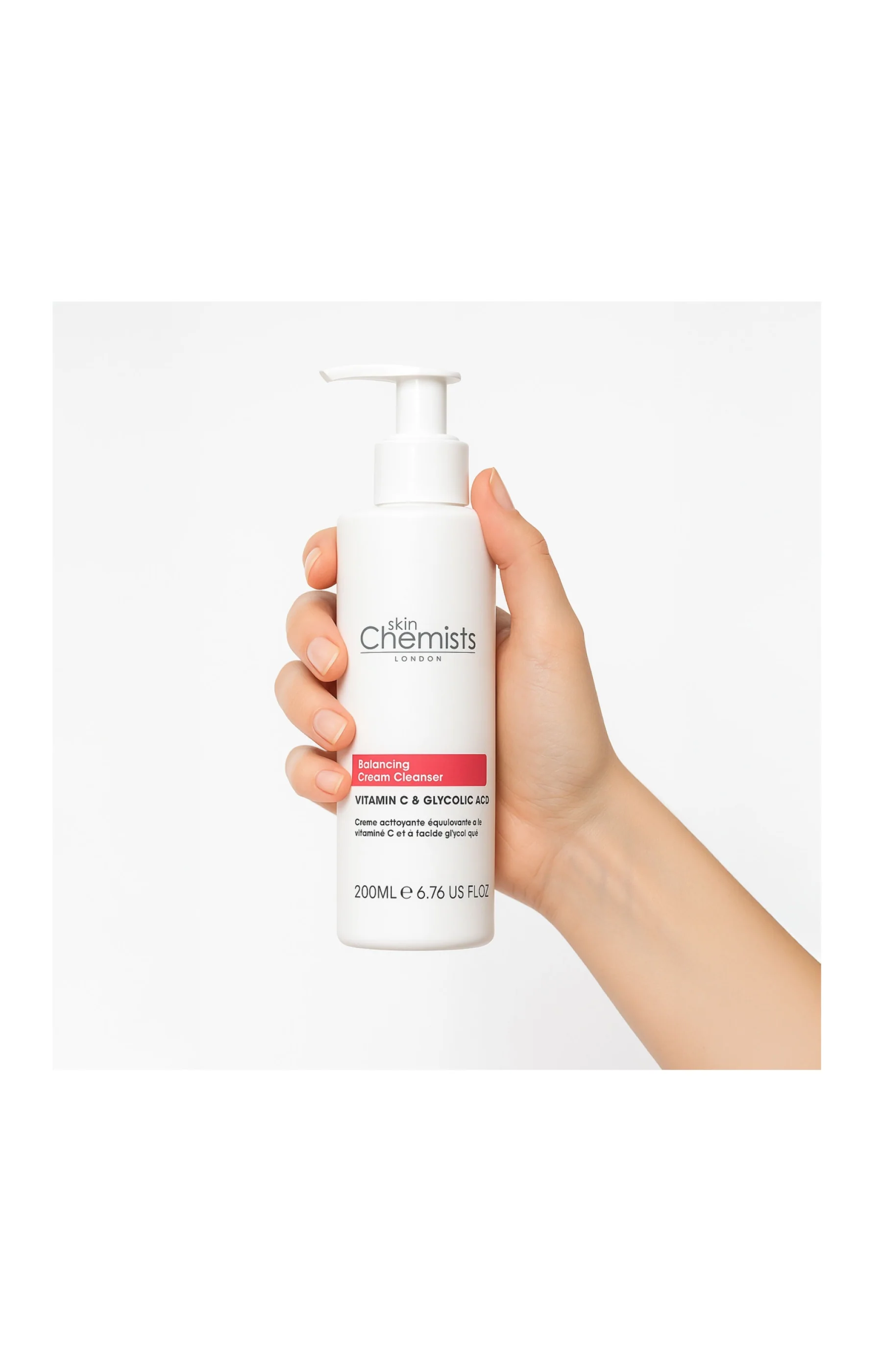 Crème nettoyante - Acide glycolique & vitamine C - 200 ml - Image 3