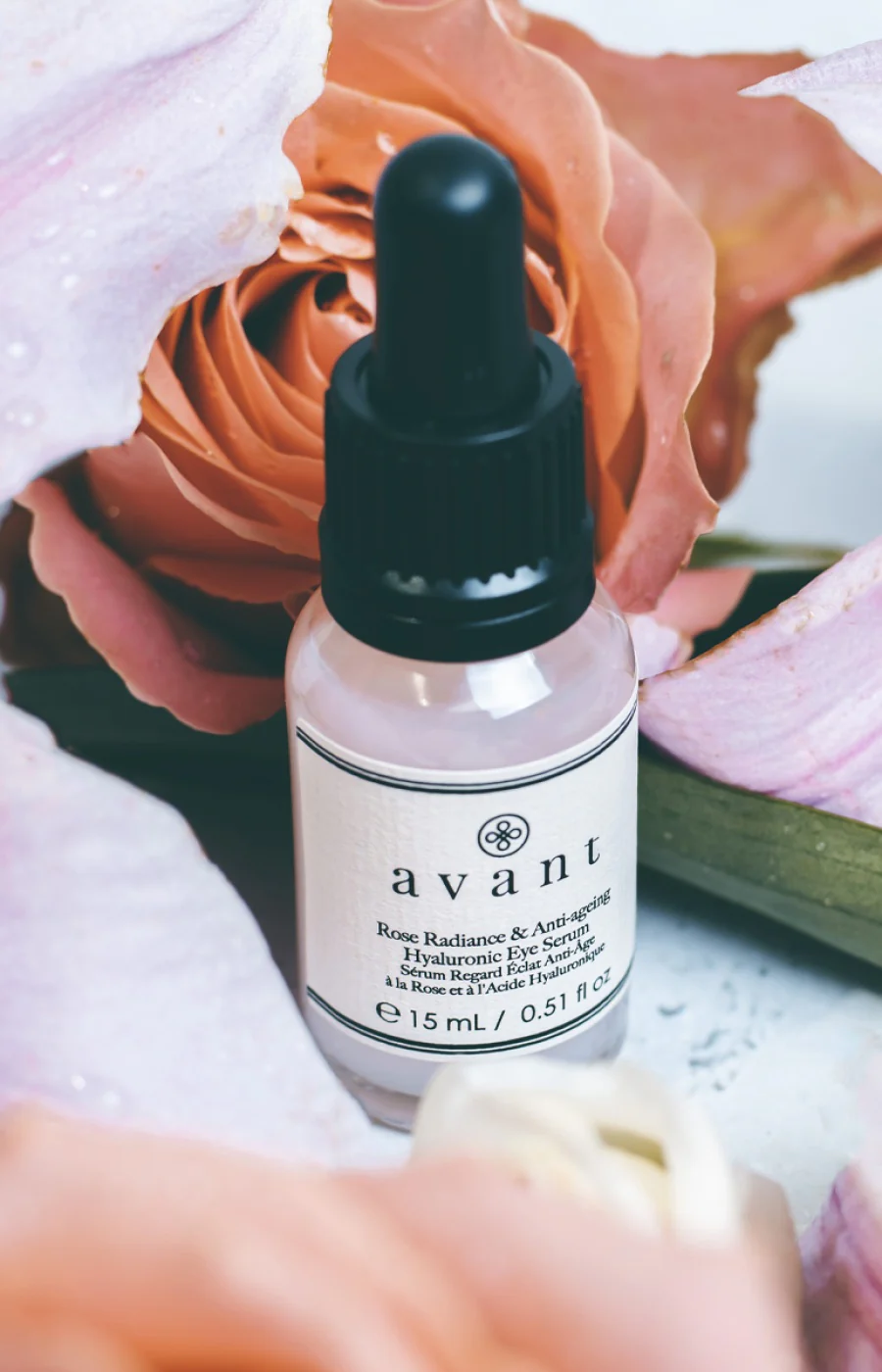 Sérum regard éclat anti-âge - Rose & acide hyaluronique - 15 ml - Image 2