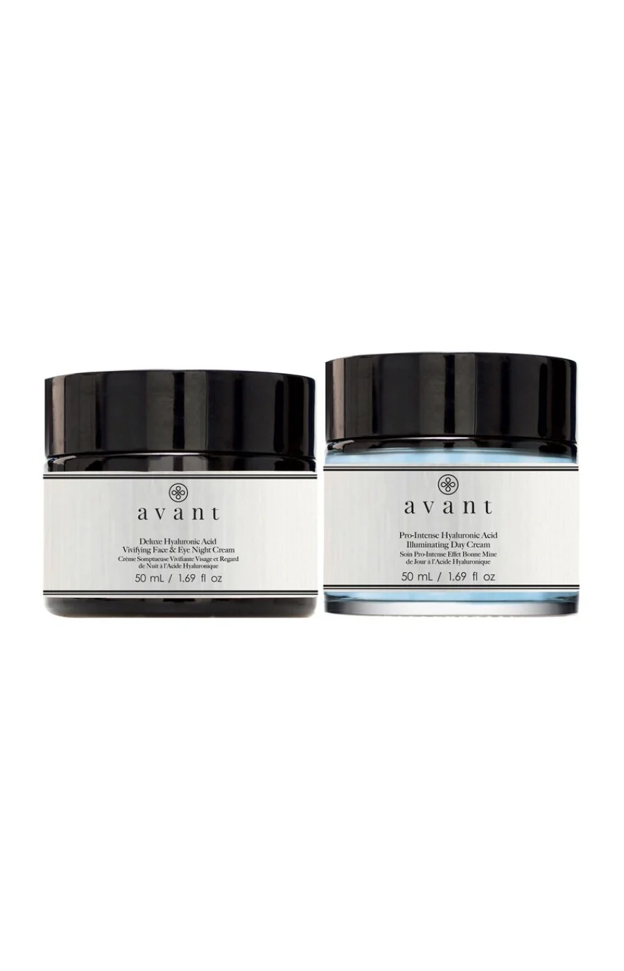 Soin effet bonne mine & crème - Jour & nuit - Peaux sèches & ternes - Visage & yeux - 2 x 50 ml