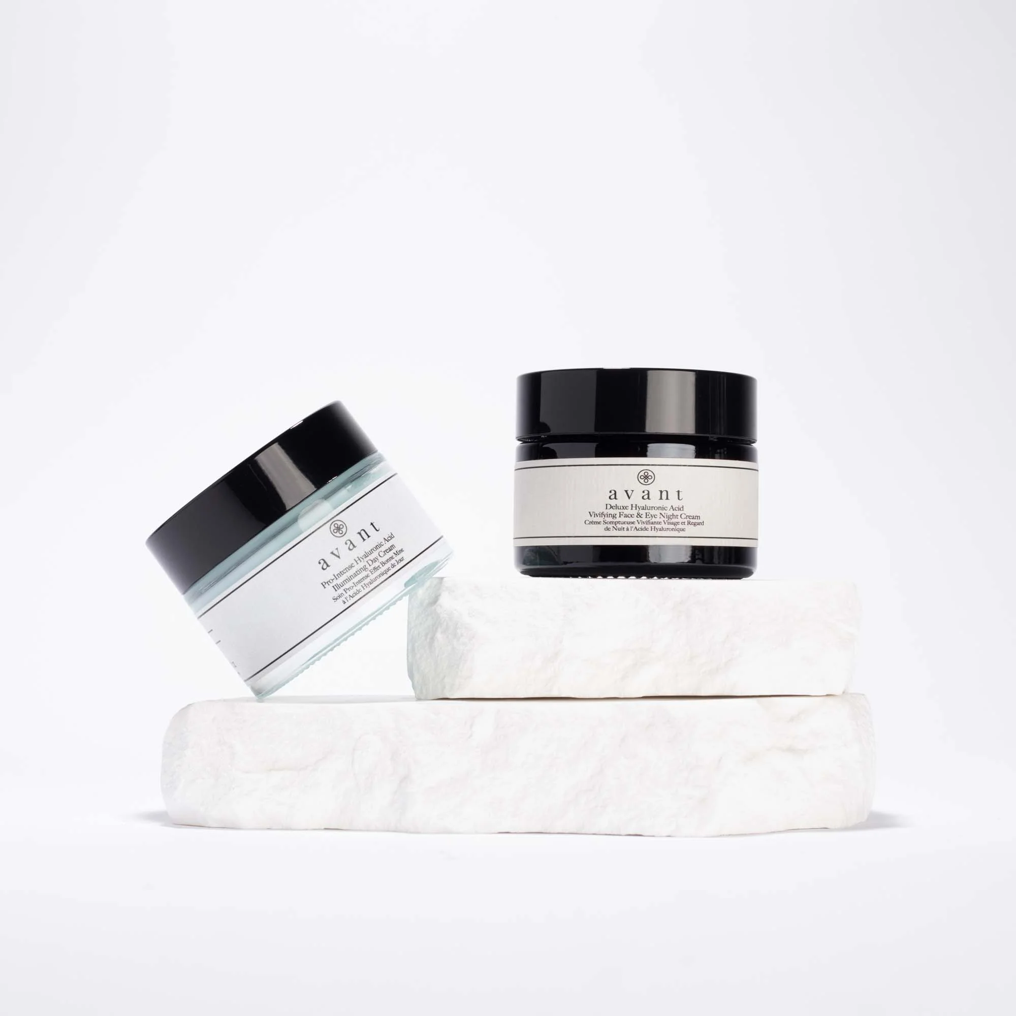 Soin effet bonne mine & crème - Jour & nuit - Peaux sèches & ternes - Visage & yeux - 2 x 50 ml - Image 2