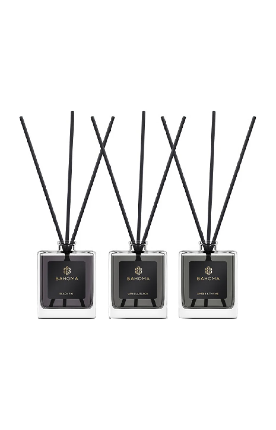 Coffret diffuseurs d'ambiance - Black Fig, Vanilla Black & Amber & Thyme - 3 x 50 ml