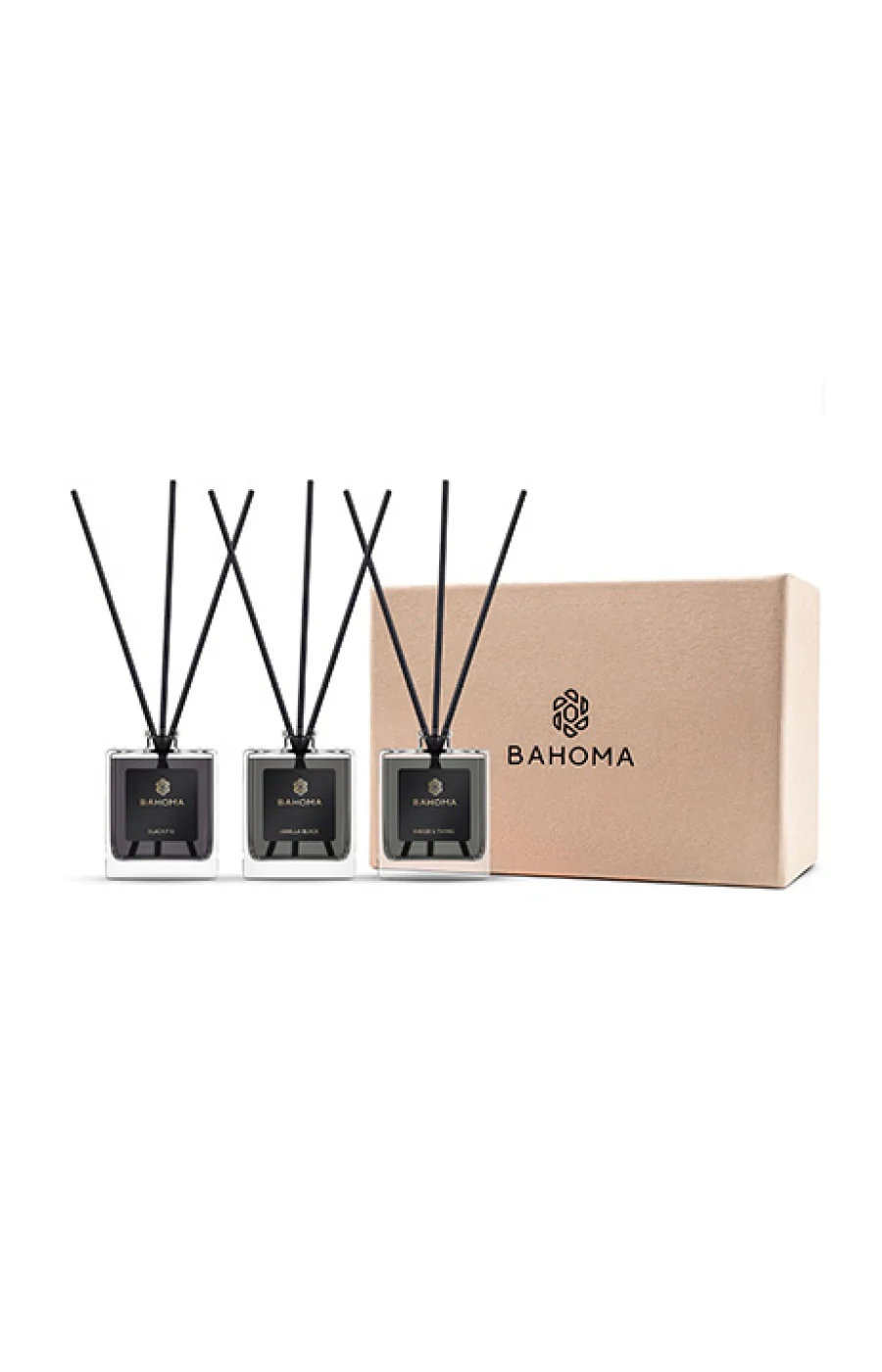 Coffret diffuseurs d'ambiance - Black Fig, Vanilla Black & Amber & Thyme - 3 x 50 ml - Image 2