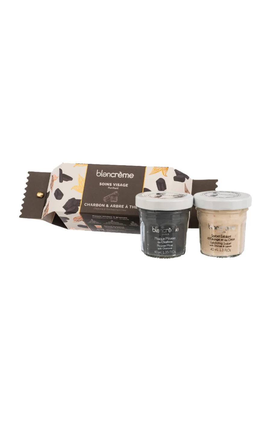 Coffret exfoliant & masque purifiant - Peaux mixtes à grasses - 2 x 40 ml