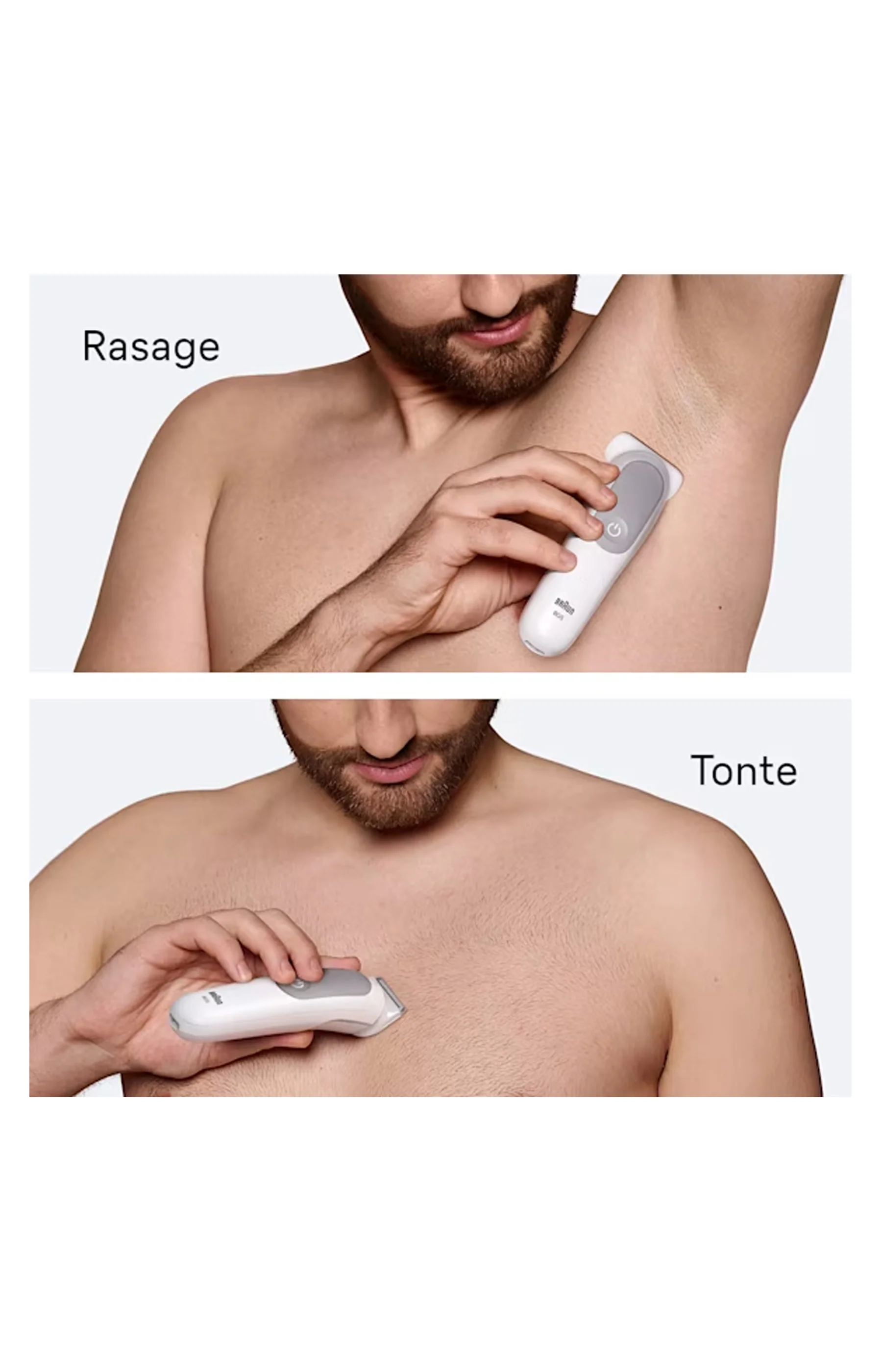 Tondeuse corps - BG5500 - Homme - Gris - Image 2