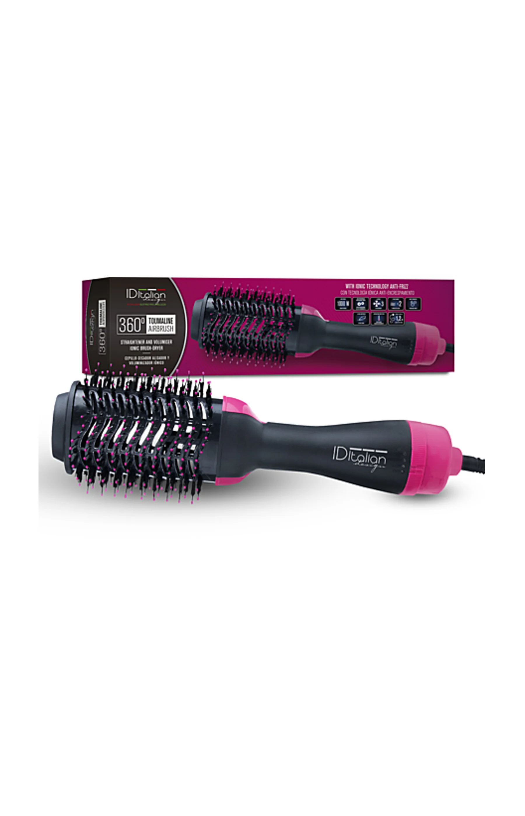 Brosse soufflante lissante & volumisante - Technologie ionique - Image 2