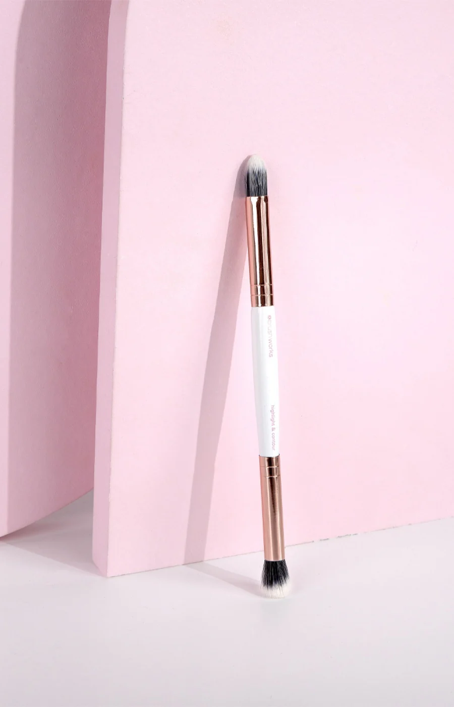 Pinceau contouring & highlighter - White & Gold - Teint - Image 2