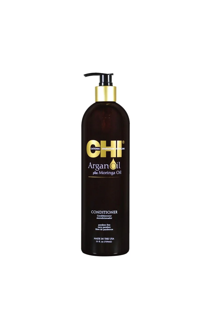 Après-shampoing réparateur à l'huile d'argan - Cheveux secs & abîmés