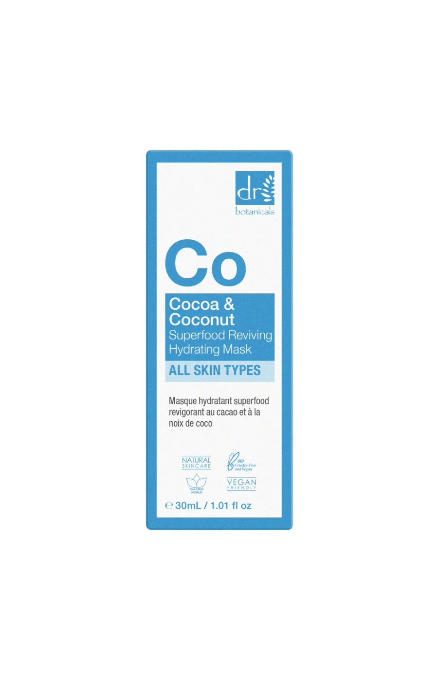 Masque revitalisant & nourrissant - Beurre de cacao & huile de coco - 30 ml - Image 3