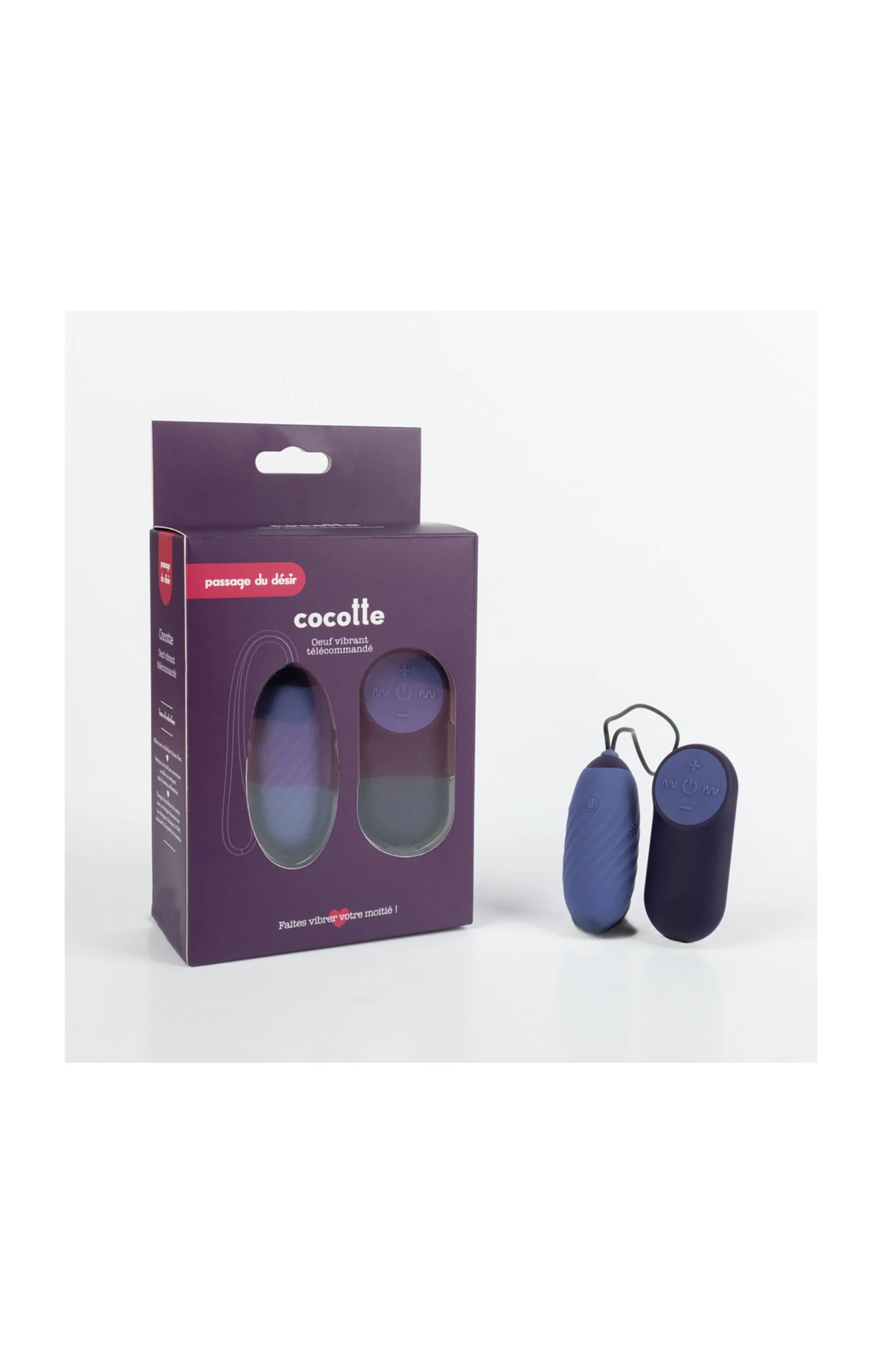 Oeuf vibrant télécommandé -  Cocotte