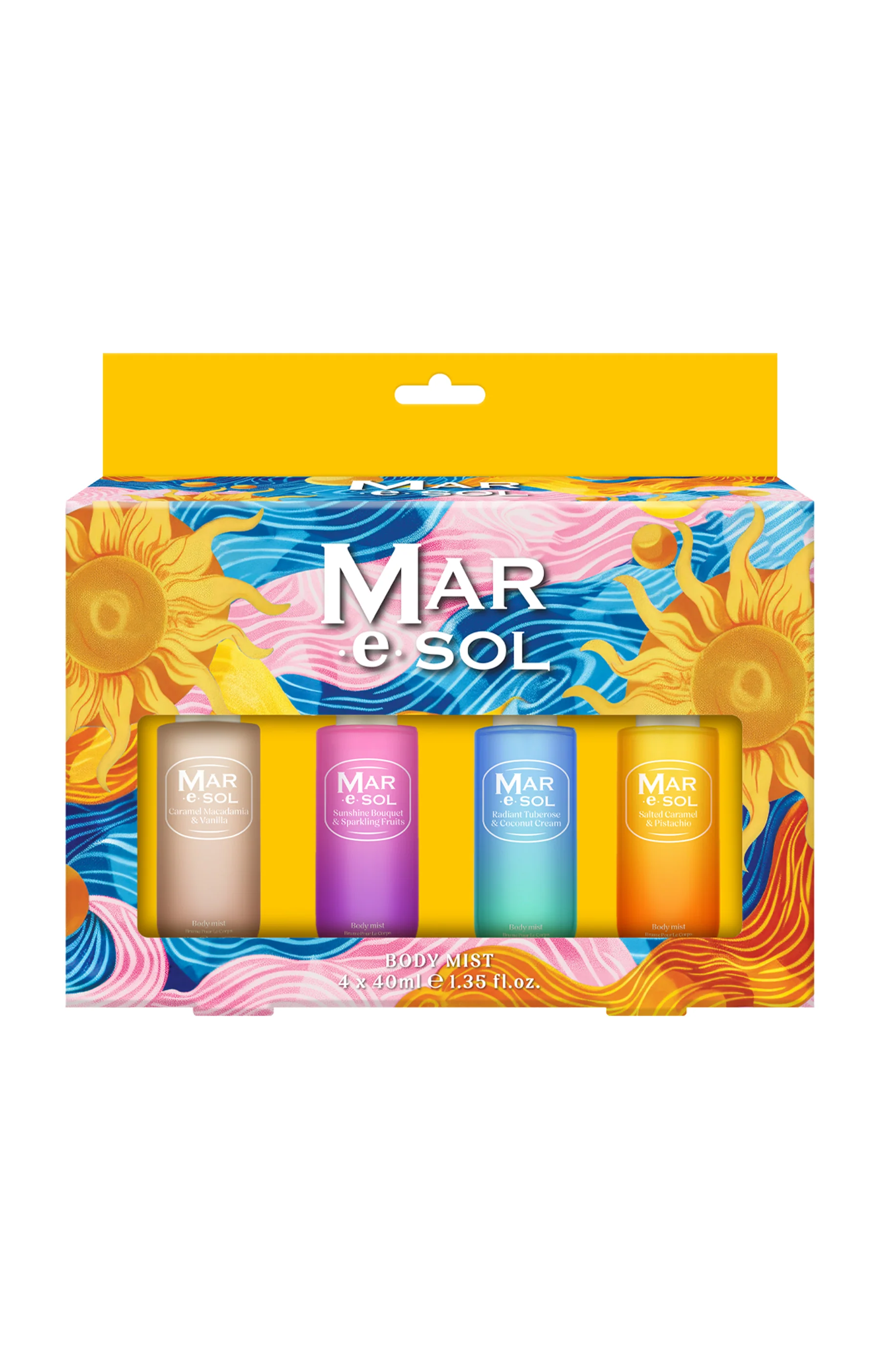 Coffret brumes parfumées - Mar e Sol - 4 x 40 ml - Image 2