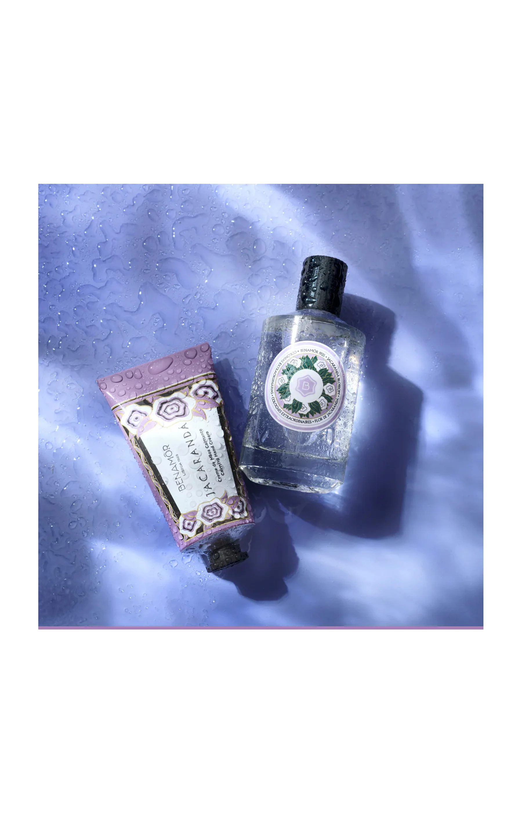 Coffret eau de cologne & crème mains - Jacarandá - Florale - Image 2