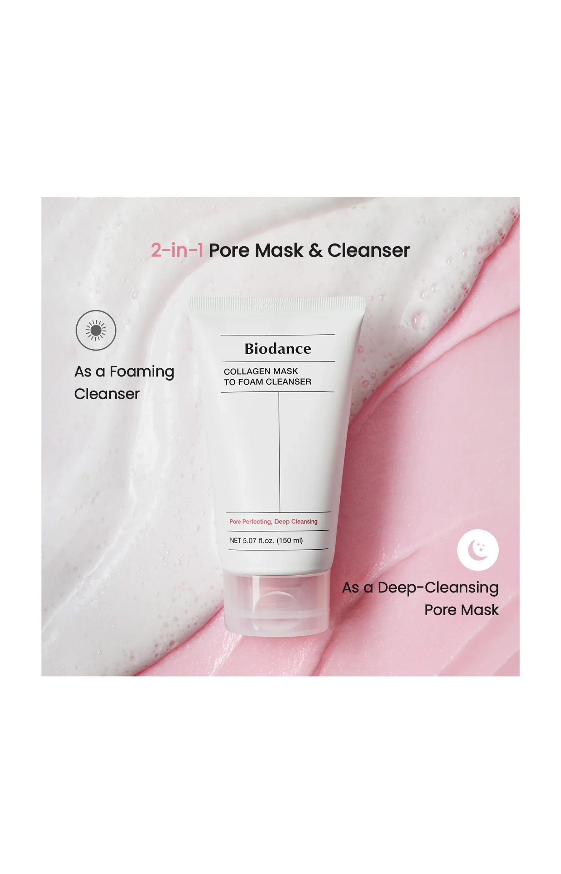 Masque nettoyant - Collagène - 150 ml - Image 3
