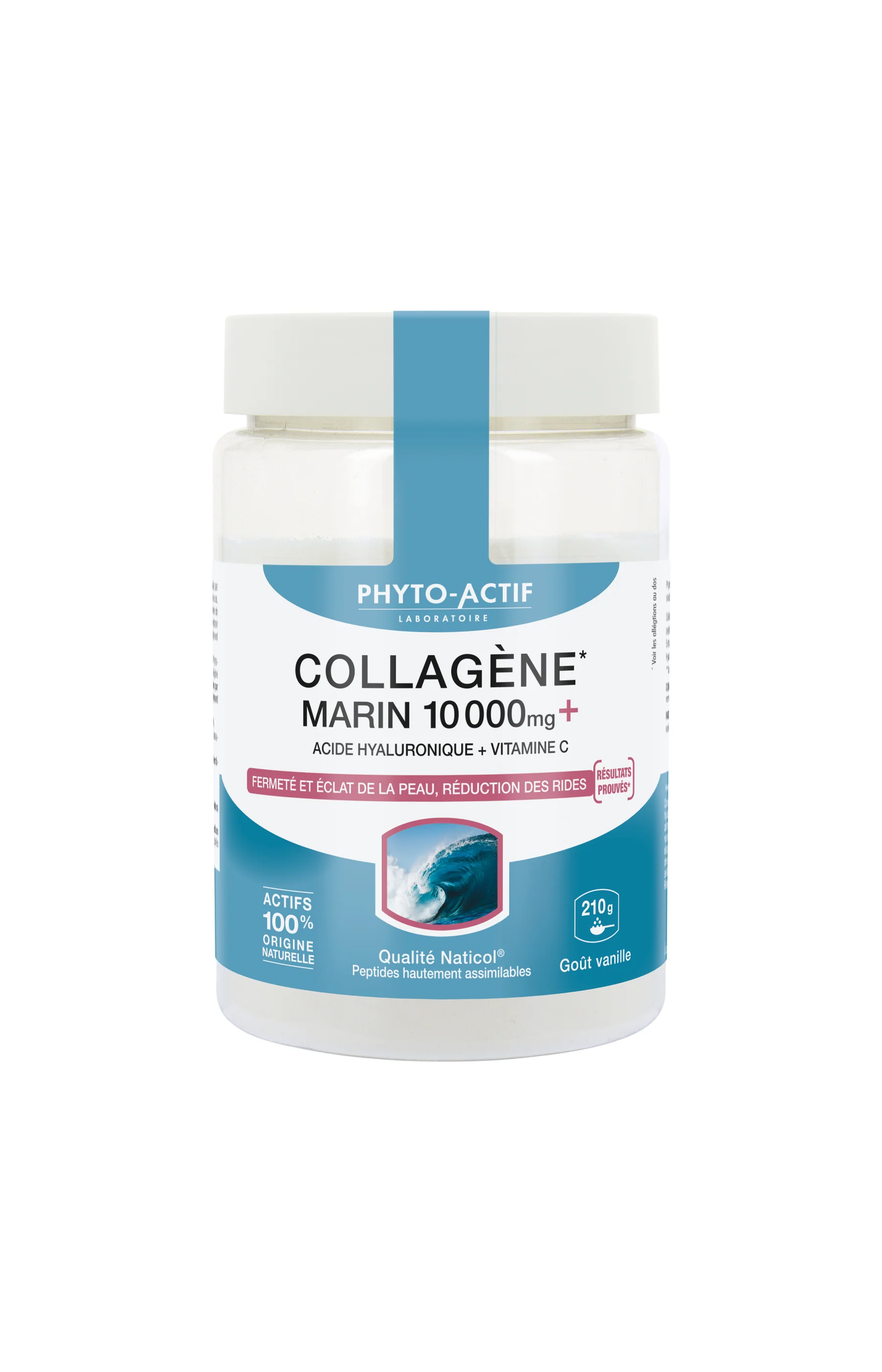 Compléments alimentaires en poudre - Collagène marin & acide hyaluronique - 210 g