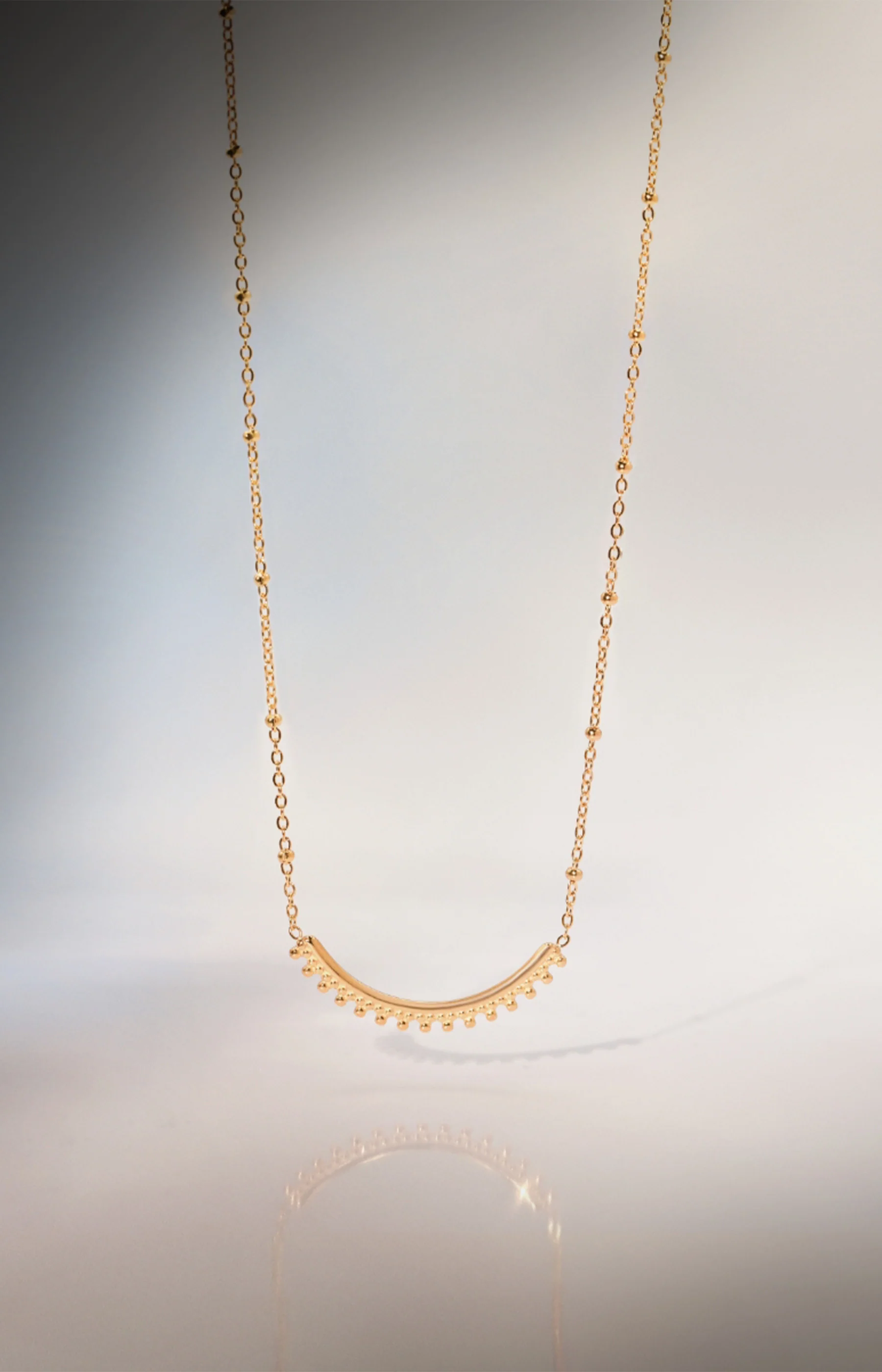 Collier Irène - Acier inoxydable - Doré - Image 3