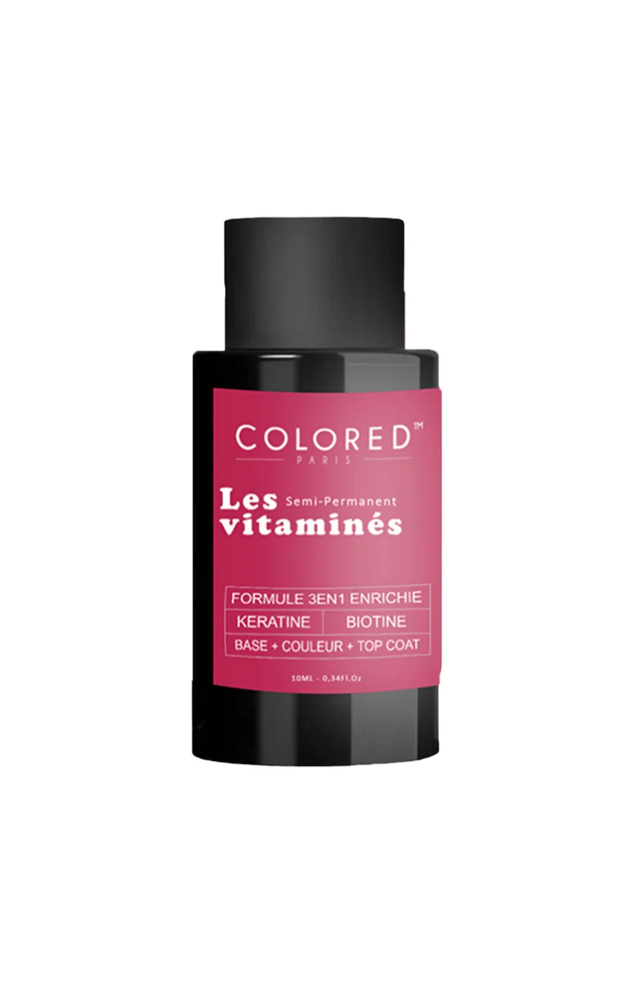 Vernis à ongles semi-permanent 4-en-1- Les vitaminés - 10 ml