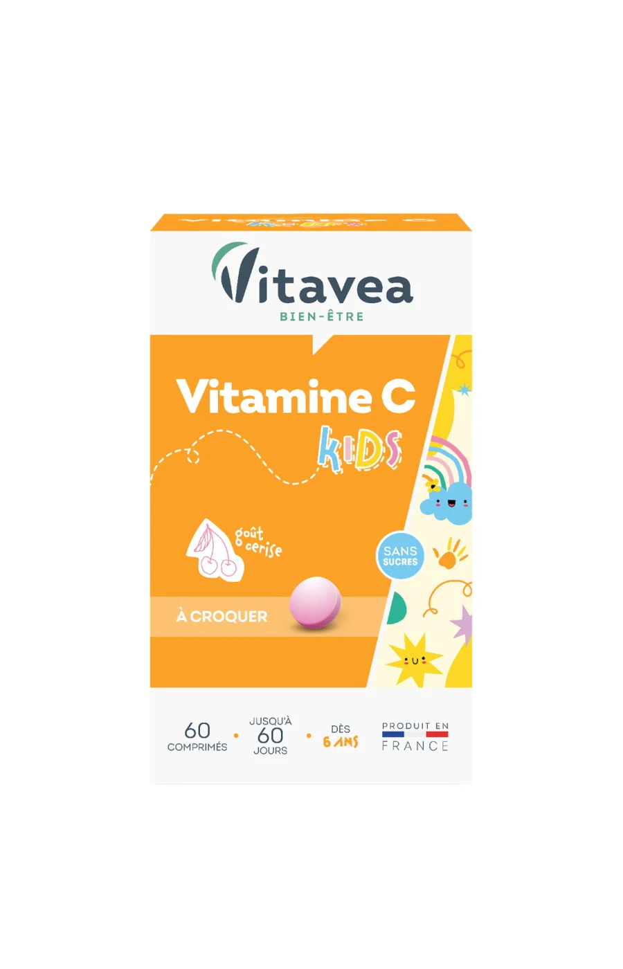 Cure vitamine C - Cerise - A croquer - Enfant - 6 mois