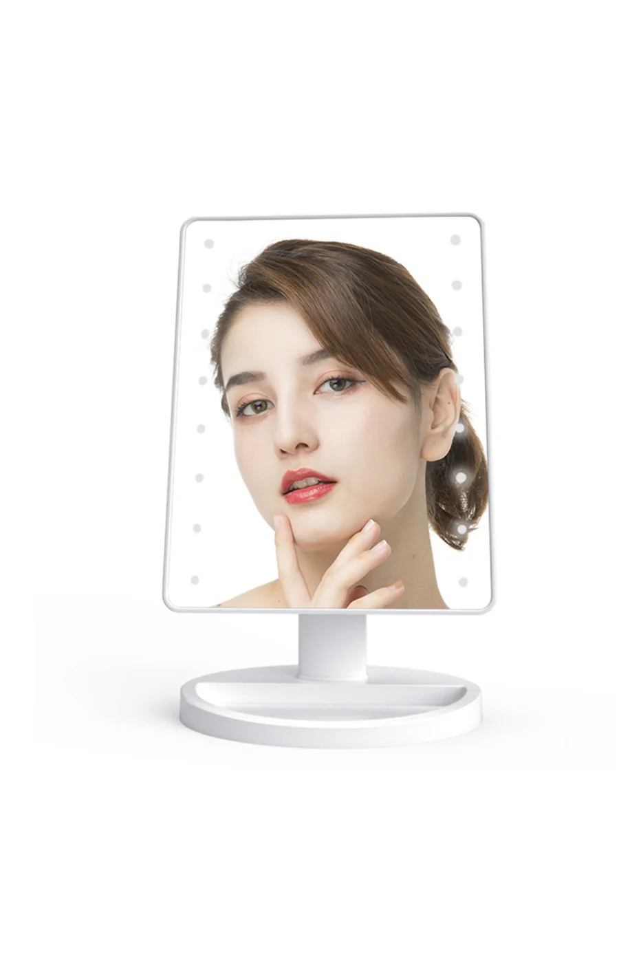 Miroir LED tactile - 180° - Blanc - Image 3
