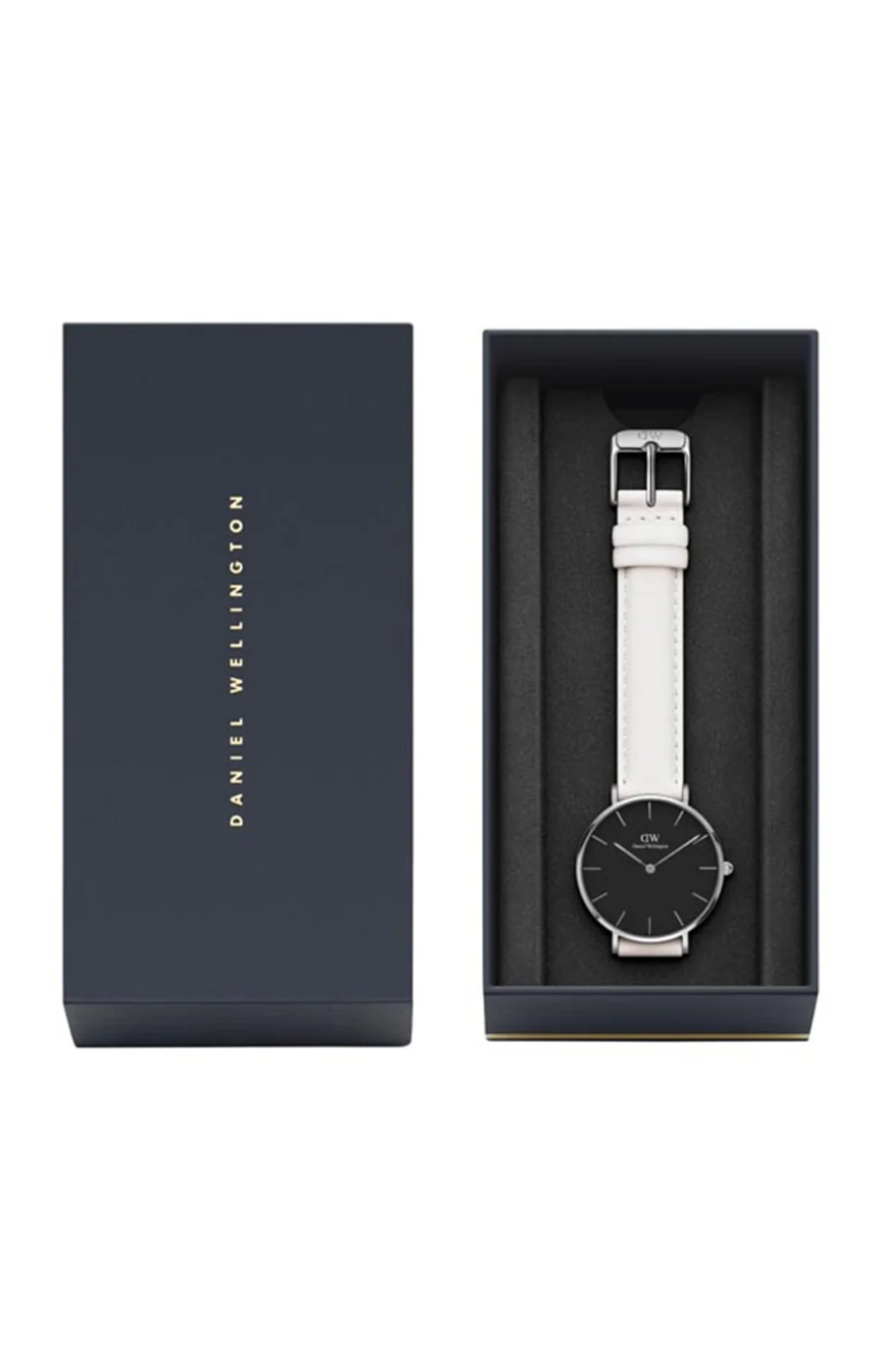 Montre à quartz - Acier inoxydable argenté & cuir - Femme - Image 2