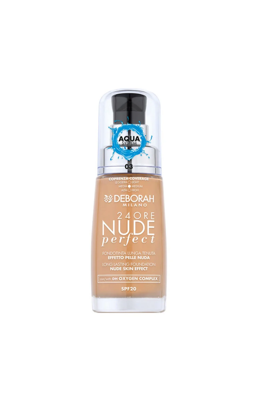 Fond de teint liquide SPF 20 - 24Ore Nude Perfect - 30 ml - Image 8