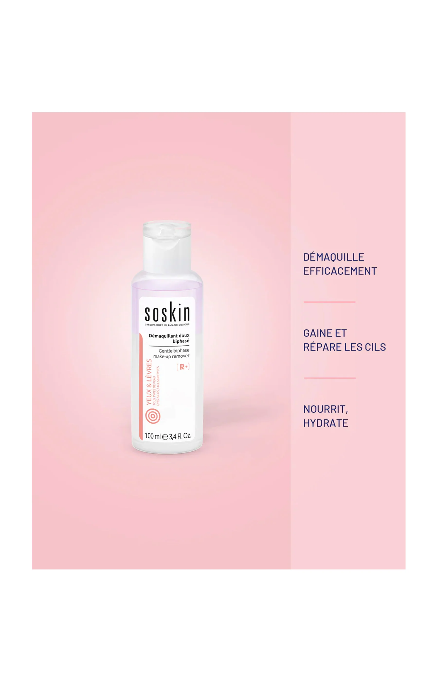 Démaquillant doux biphasé - 100 ml - Image 3