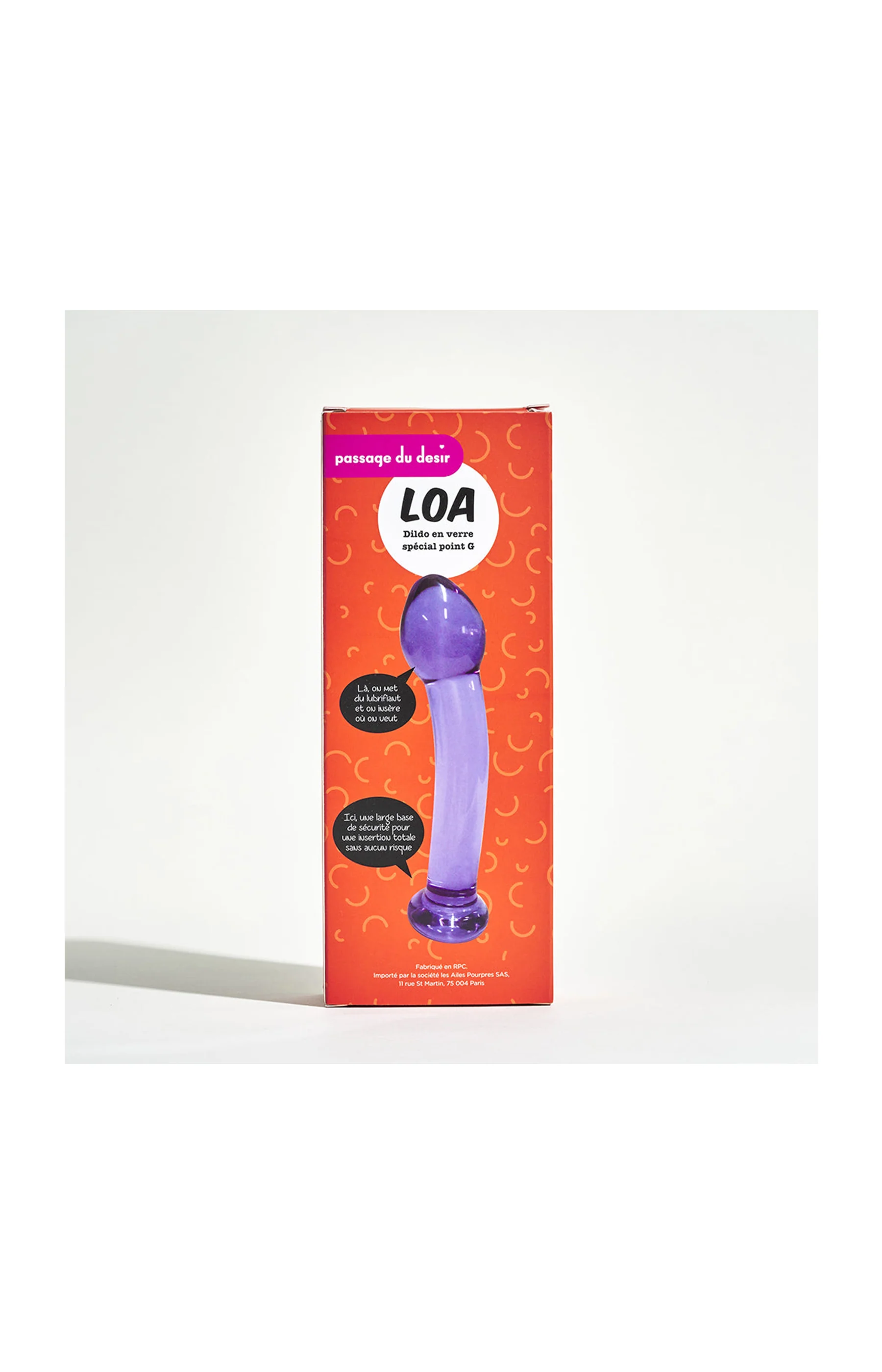 Dildo en verre - Loa - Image 3