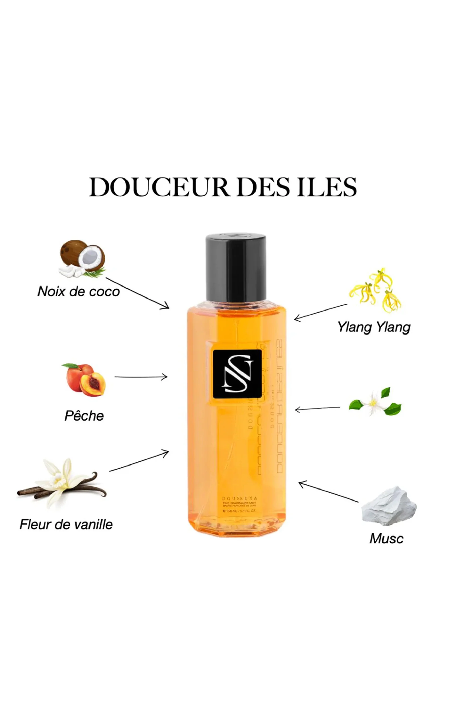 Brume parfumée - Douceur des îles - Noix de coco & fleur de tiaré - Image 3