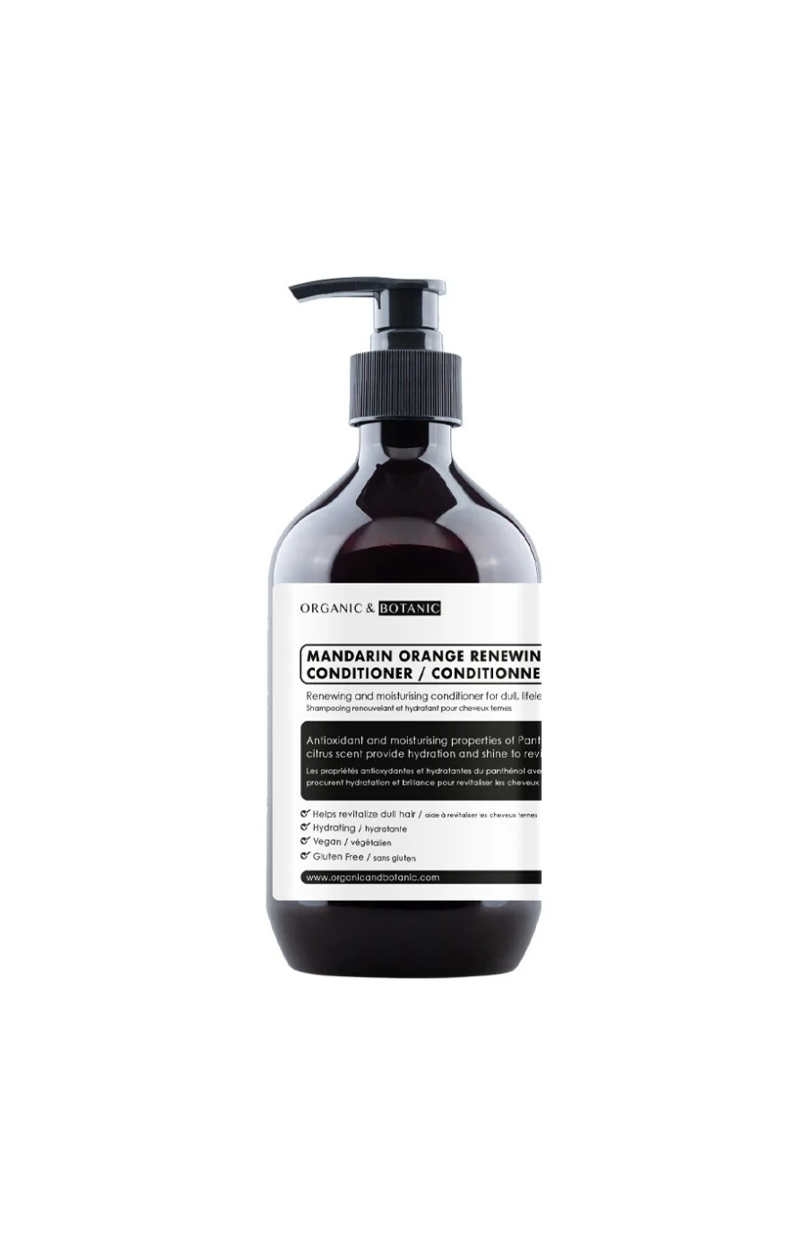 Après-shampoing revitalisant - Mandarine - Cheveux ternes - 500 ml