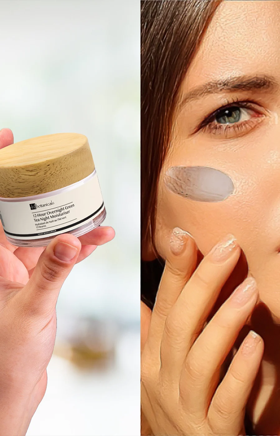 Crème de nuit hydratante anti-âge - Thé vert - Visage - 60 ml - Image 3