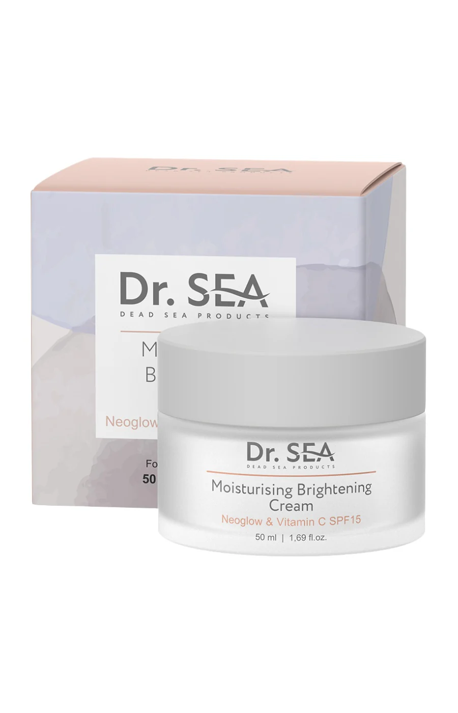 Crème éclaircissante SPF 15 - Neoglow & vitamine C - Visage - 50 ml