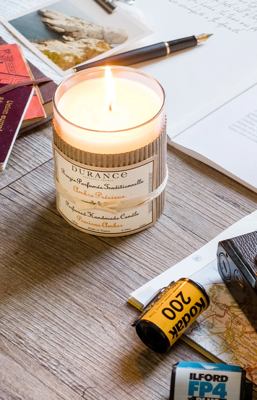 Bougie parfumée - Ambre précieux - 180 g - Image 3