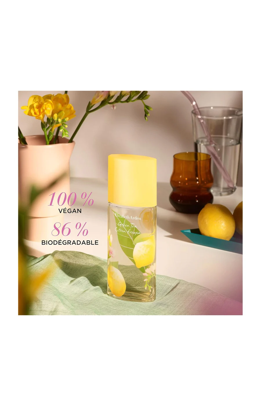 Green Tea Citron Freesia Eau de Toilette - Hespéridé floral - Image 3