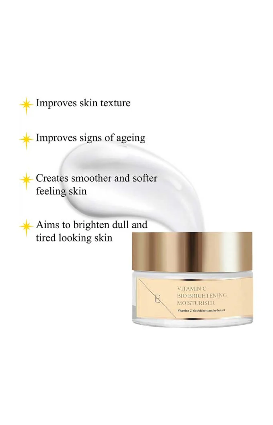 Crème hydratante - Acide hyaluronique & vitamine C - Visage - Image 4