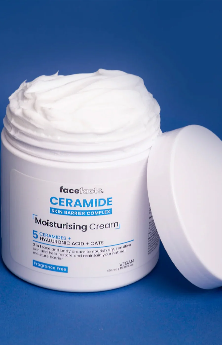 Crème hydratante - Céramide - Peaux sèches - Corps - 454 ml - Image 2