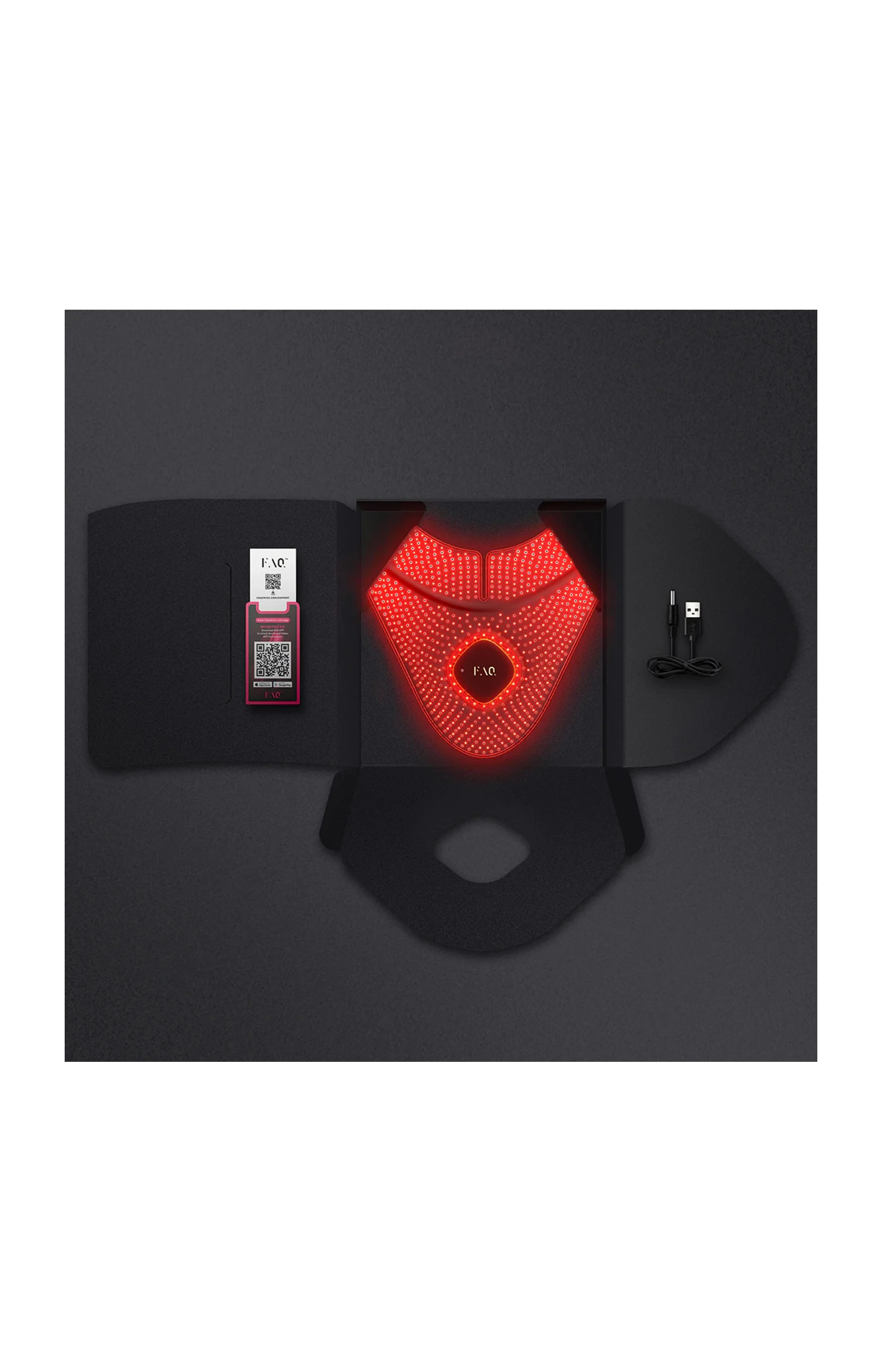 FAQ™ 211 - Masque LED anti-âge - Cou & décolleté - Image 3