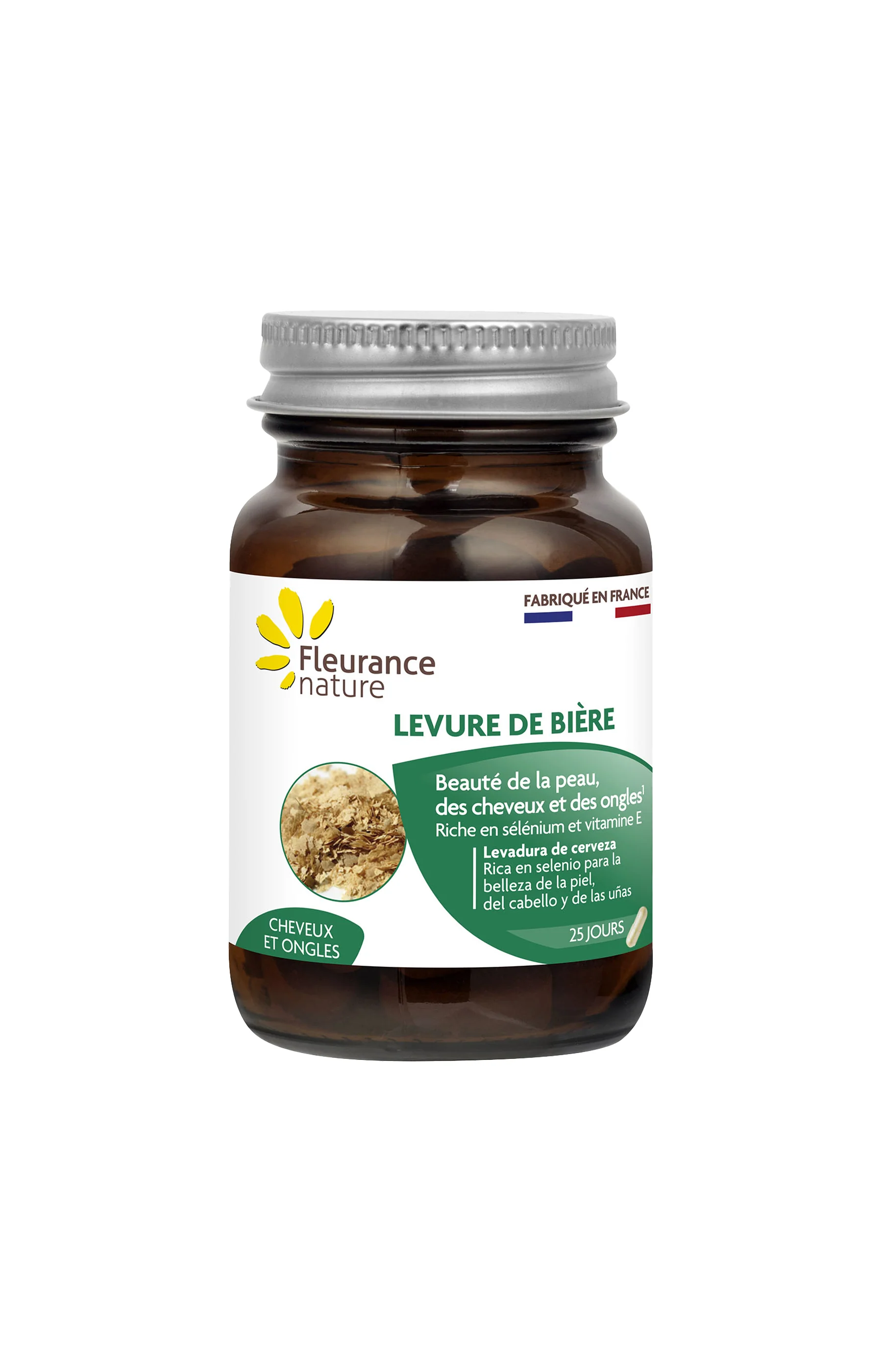 Cure force des cheveux - Levure de bière - 25 jours