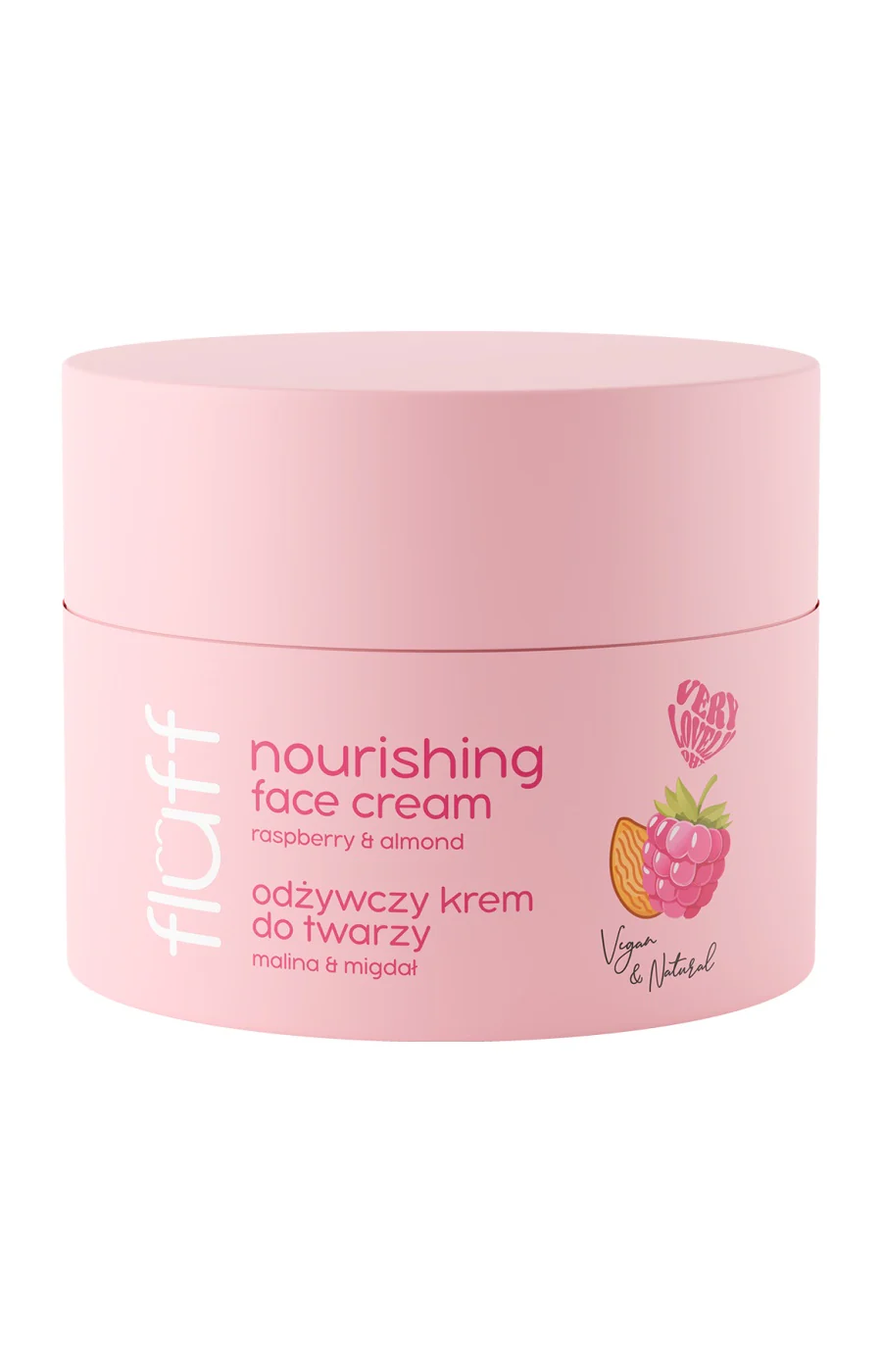 Crème nourrissante - Framboise et amande - Visage - 50 ml