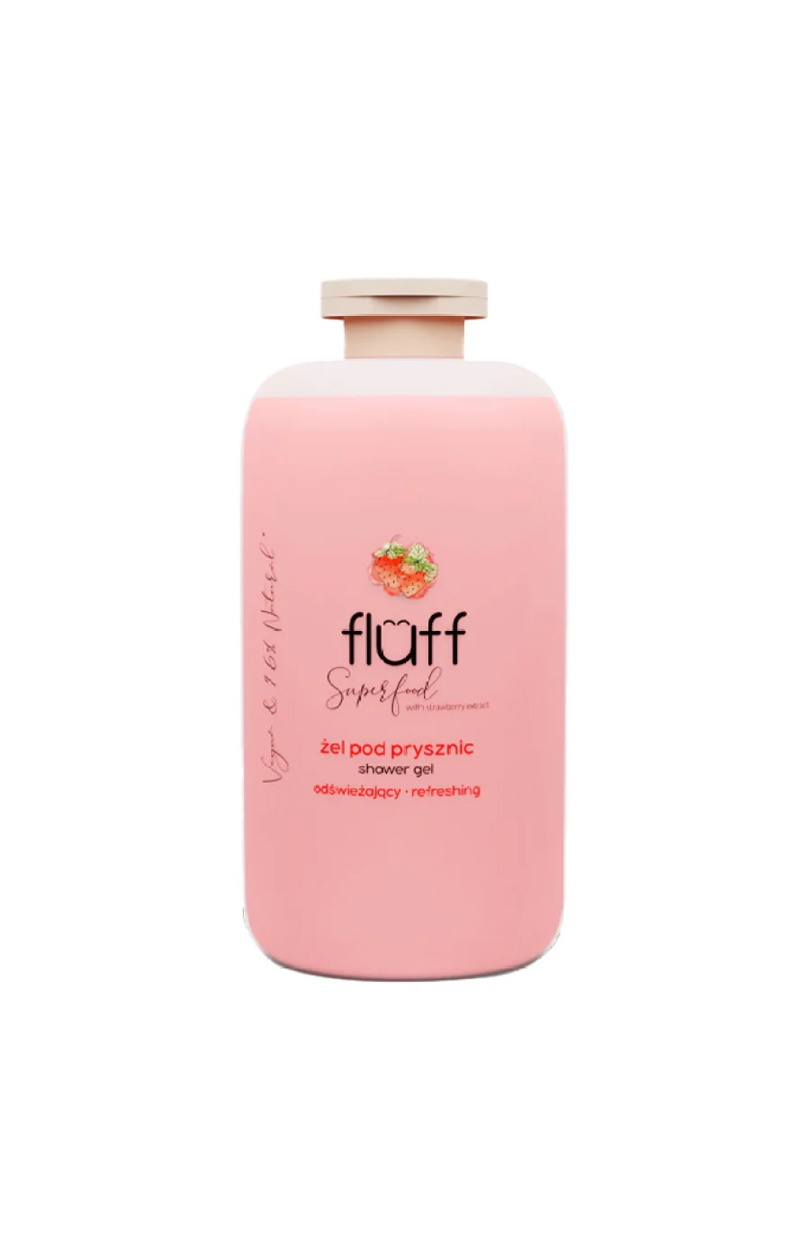 Gel douche rafraîchissant - Fraise - Corps - 500 ml