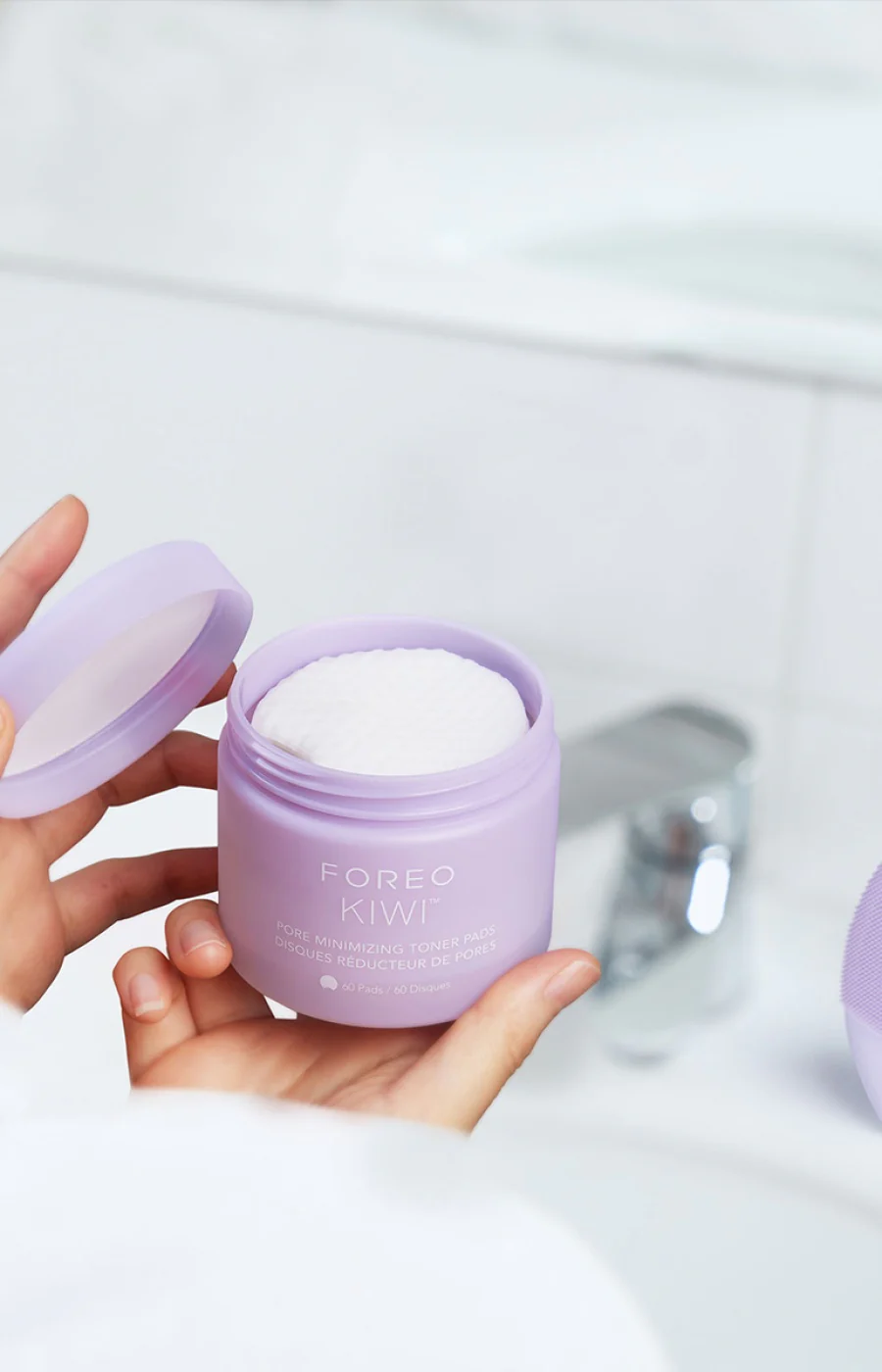 Disques toniques anti-pores - KIWI™ - Visage - 60 unités - Image 4