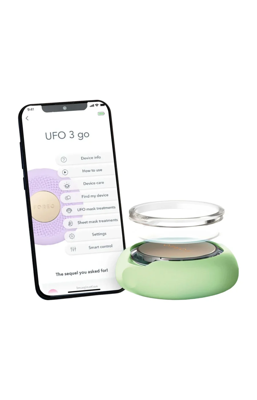 UFO™ 3 go - Appareil masques intelligents - Peaux sèches - Pistachio - Image 4