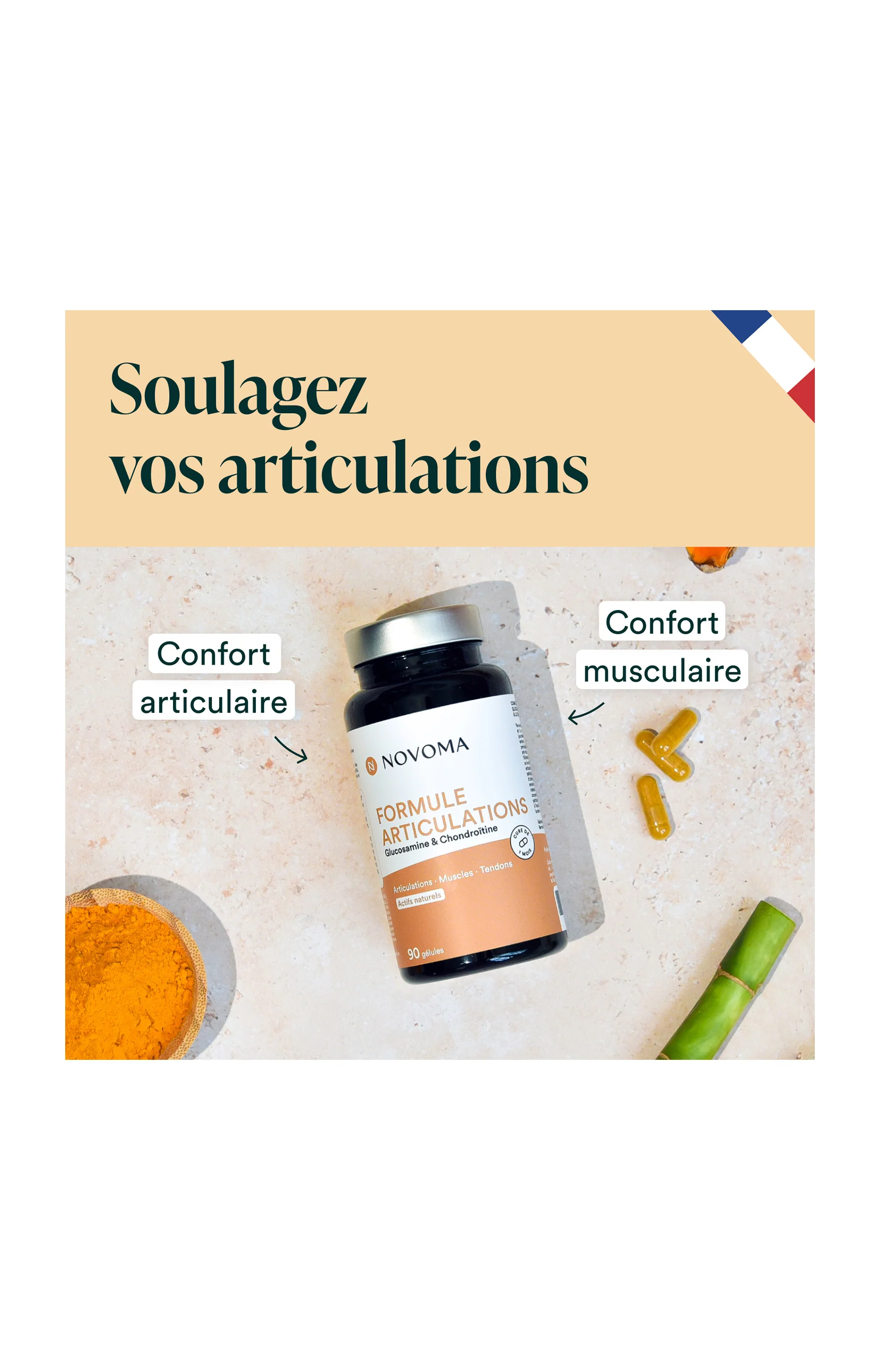 Formule Articulations - Glucosamine - 1 mois - Image 3