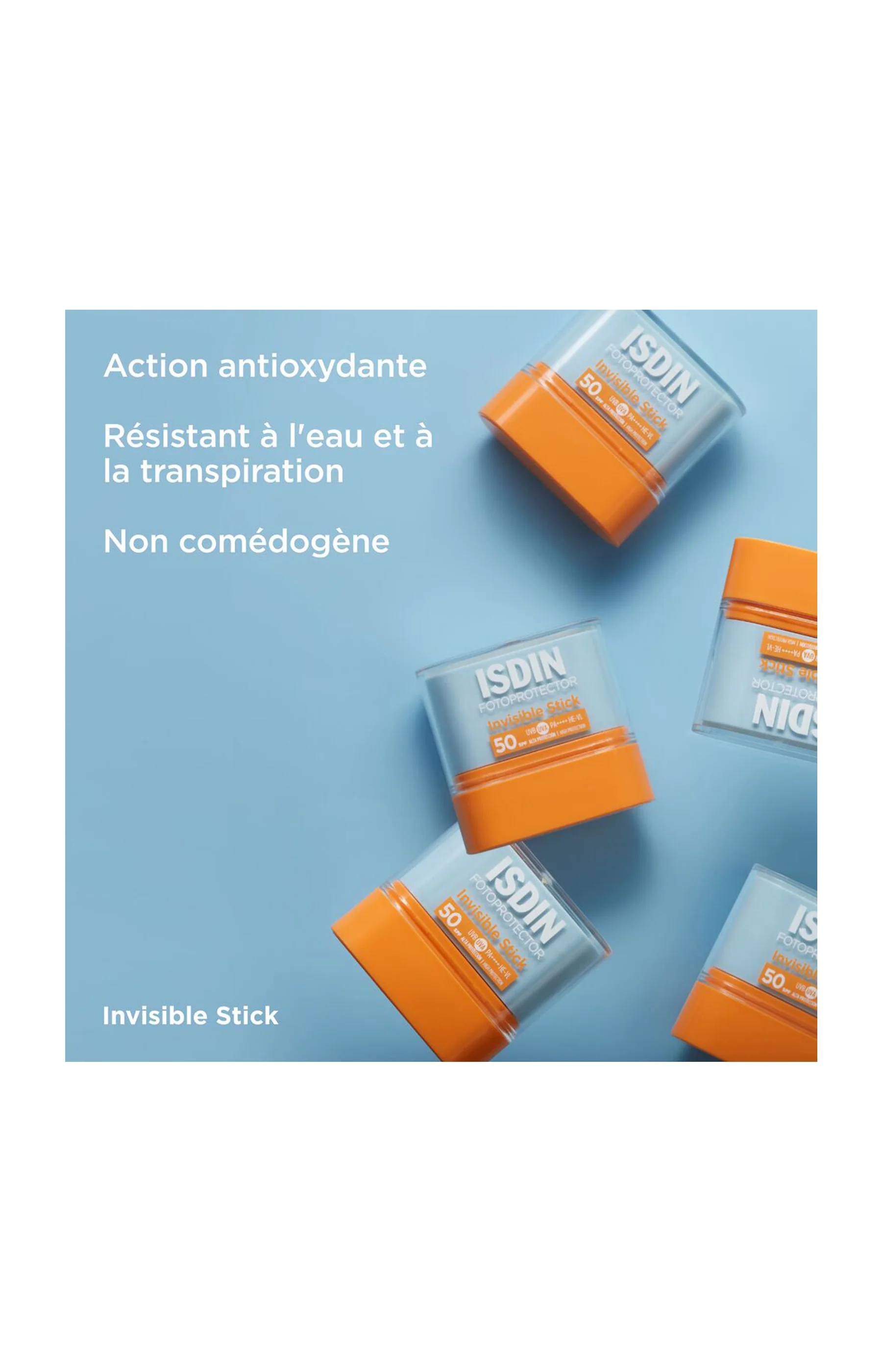 Stick solaire invisible SPF 50 - Invisible Stick - 25 g - Image 5