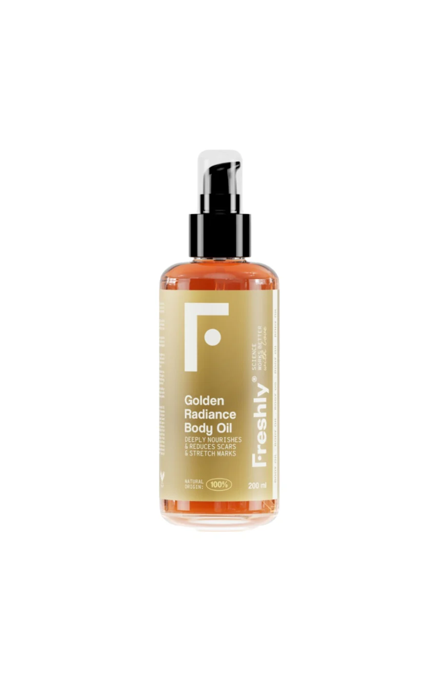 Huile vergetures & cicatrices - Golden Radiance - Corps - 200 ml - Image 2