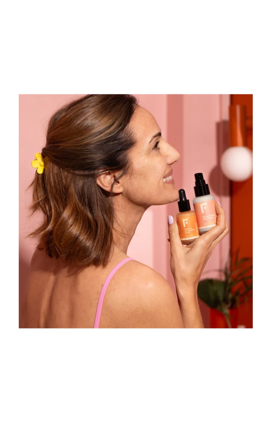 Sérum & crème hydratante - Vitamine C & orchidée - Visage - Image 3